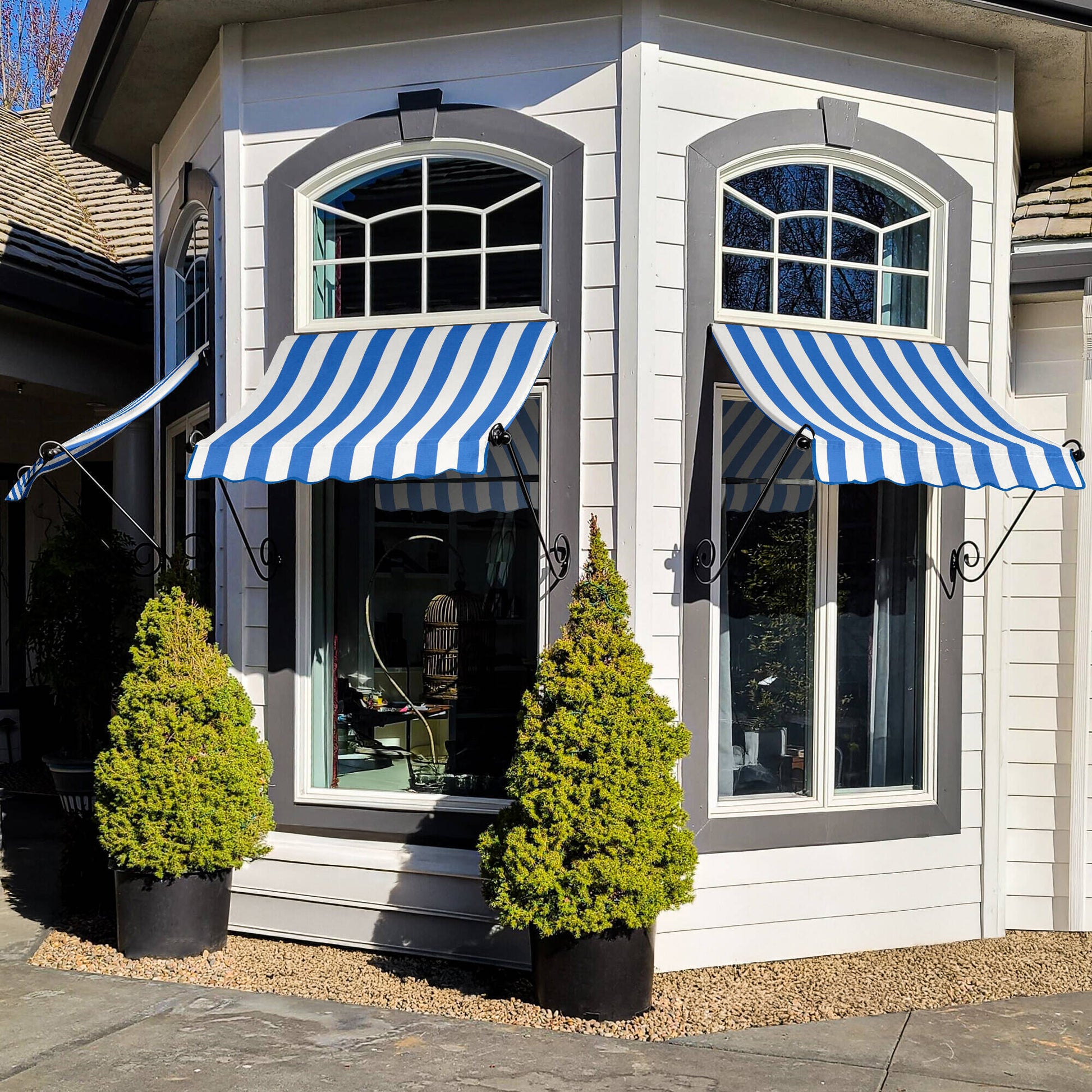 Large Charleston Awning - Awntech Corporation