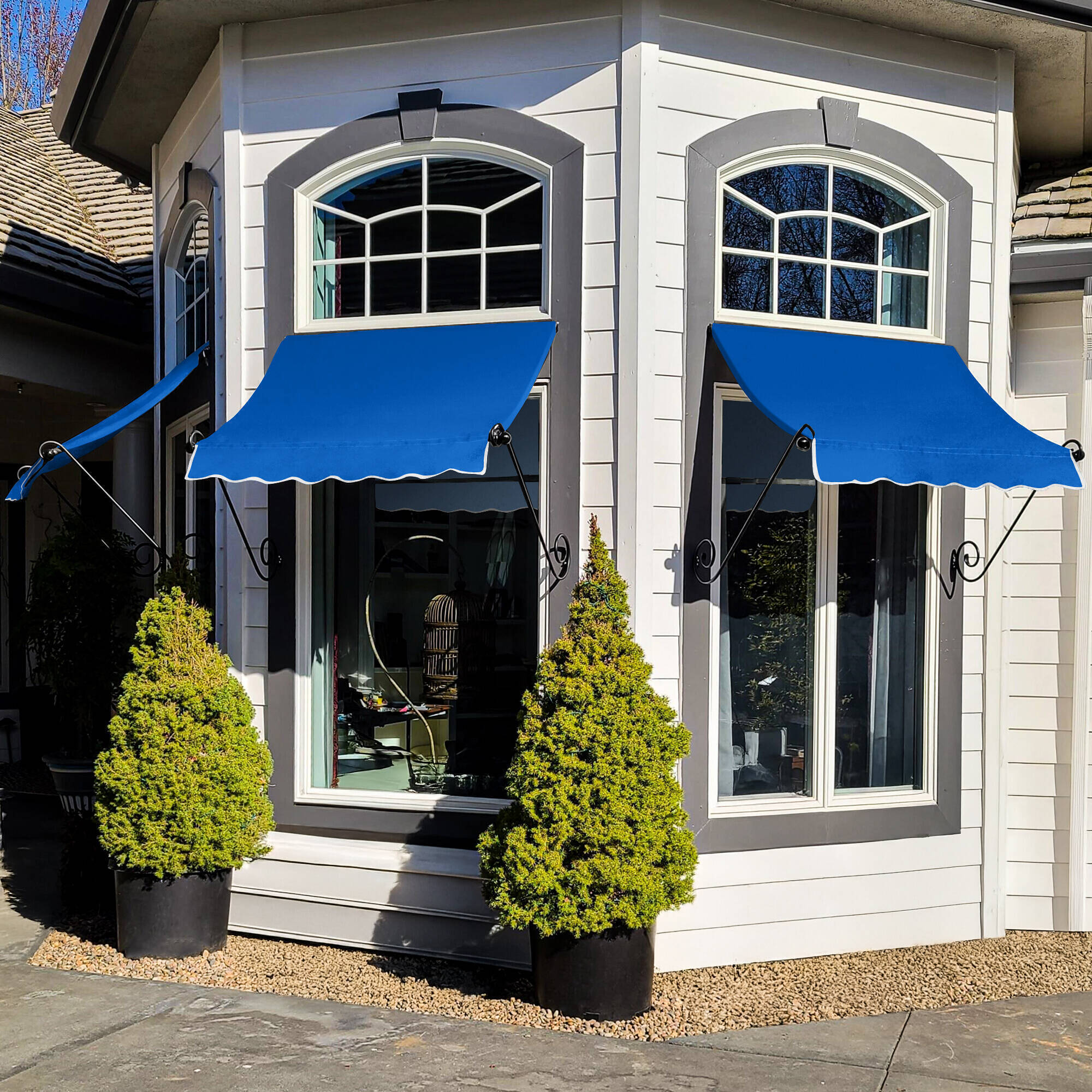 Large Charleston Awning - Awntech Corporation