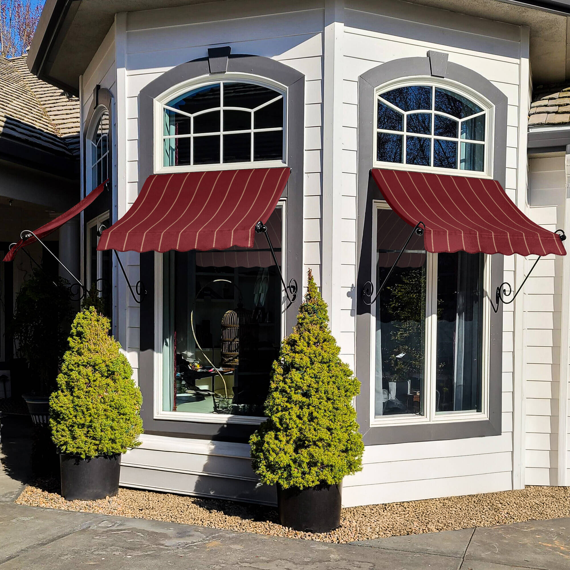 Large Charleston Awning - Awntech Corporation