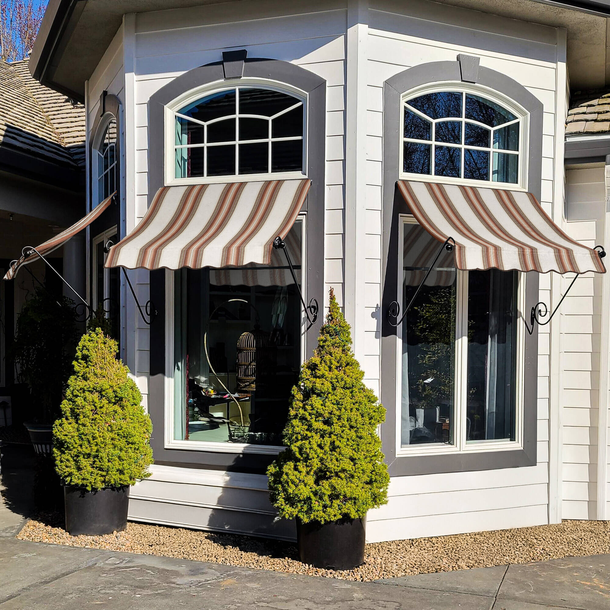 Large Charleston Awning - Awntech Corporation