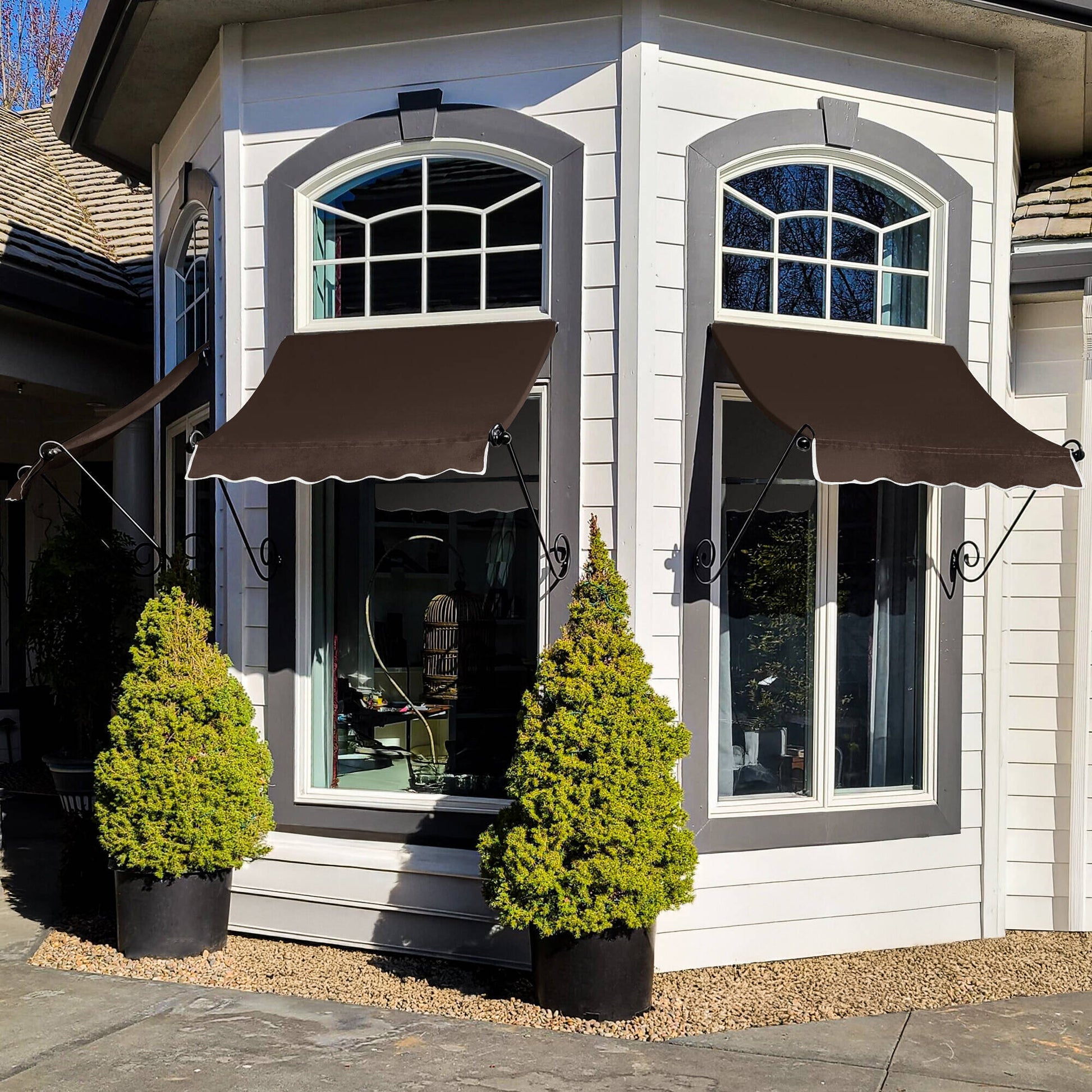 Large Charleston Awning - Awntech Corporation
