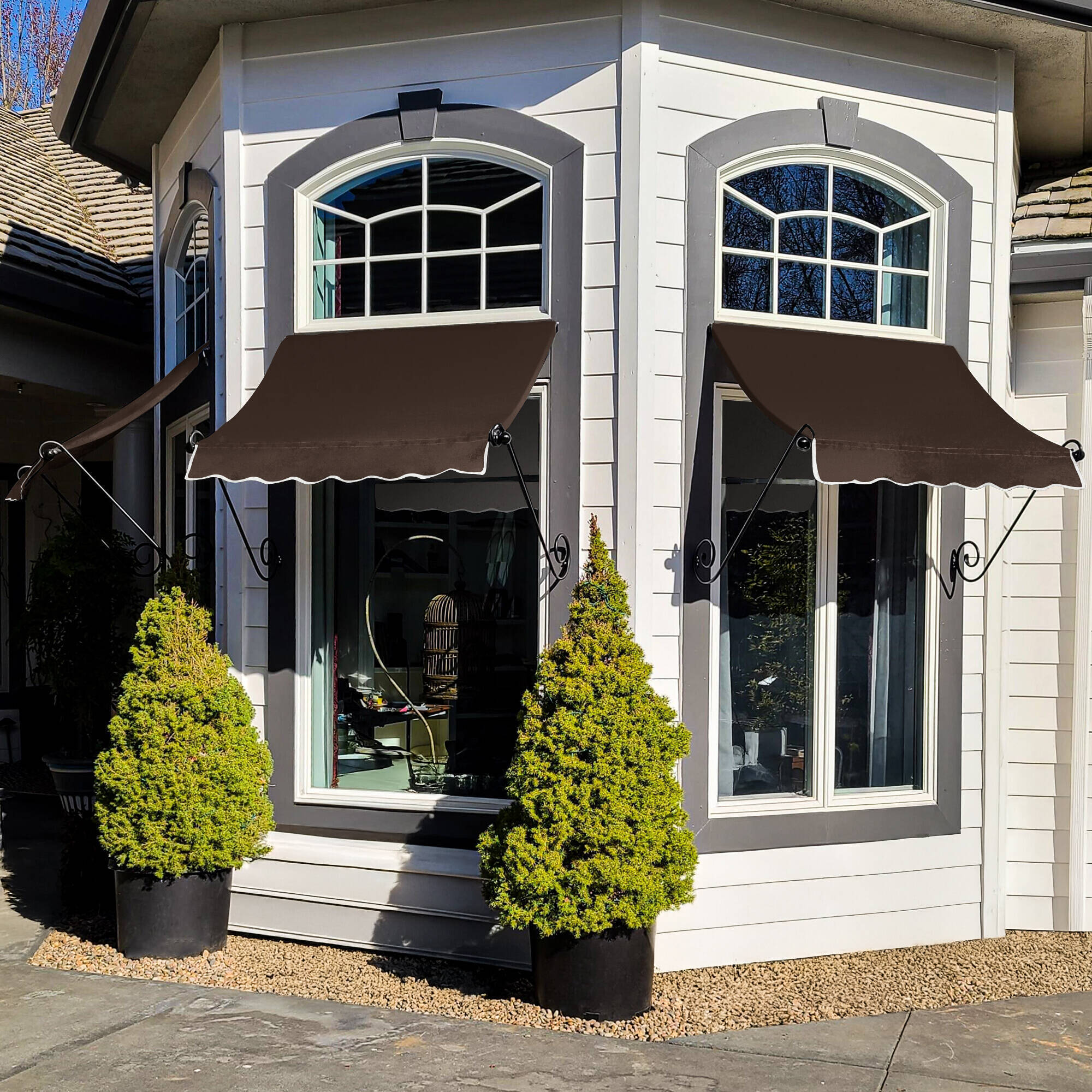 Large Charleston Awning - Awntech Corporation