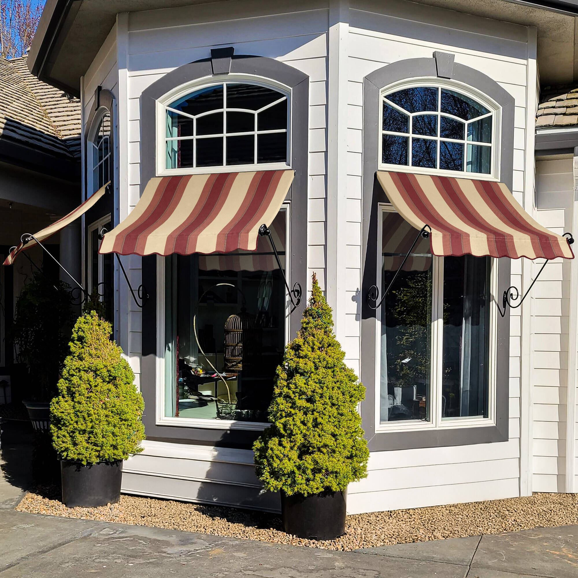 Large Charleston Awning - Awntech Corporation