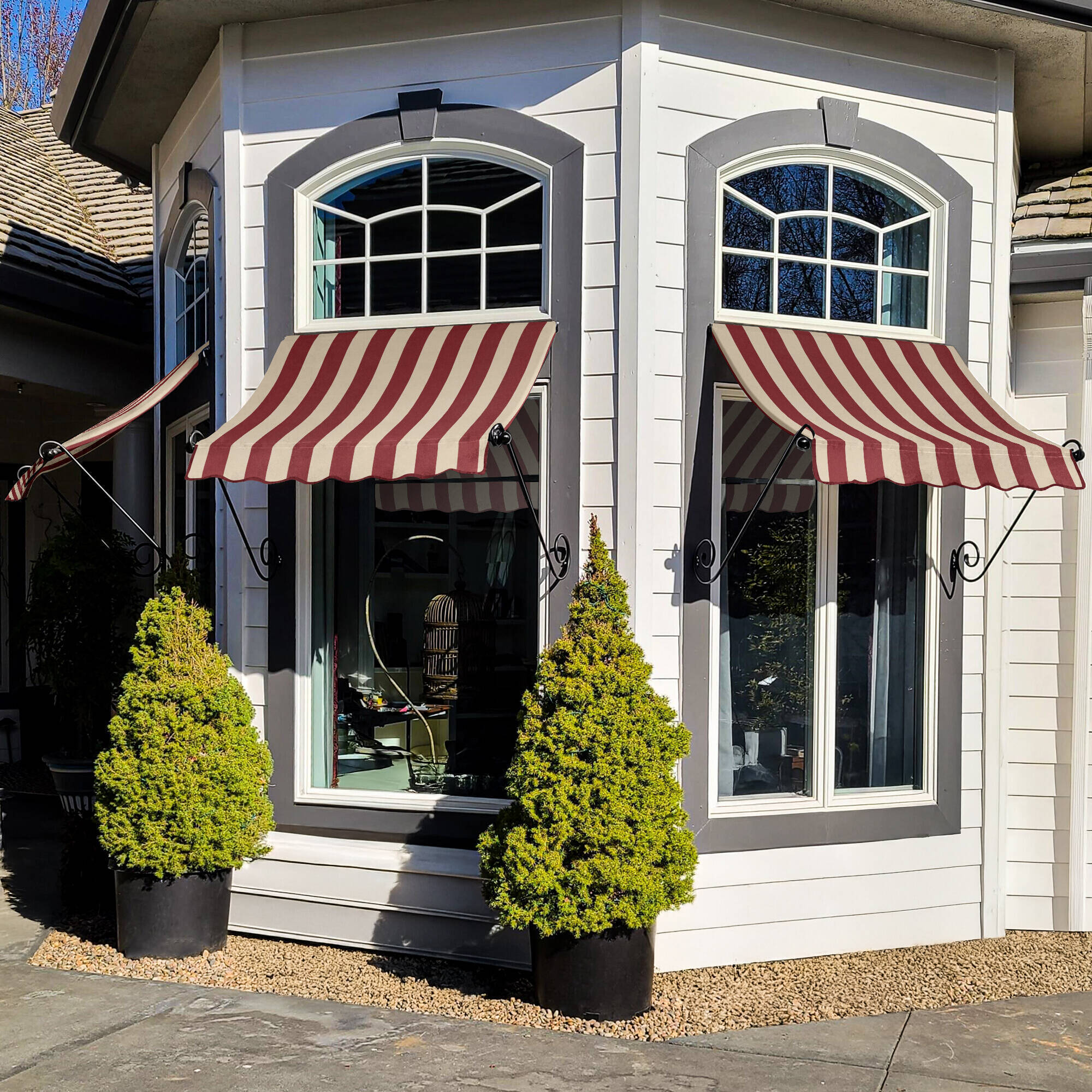 Large Charleston Awning - Awntech Corporation