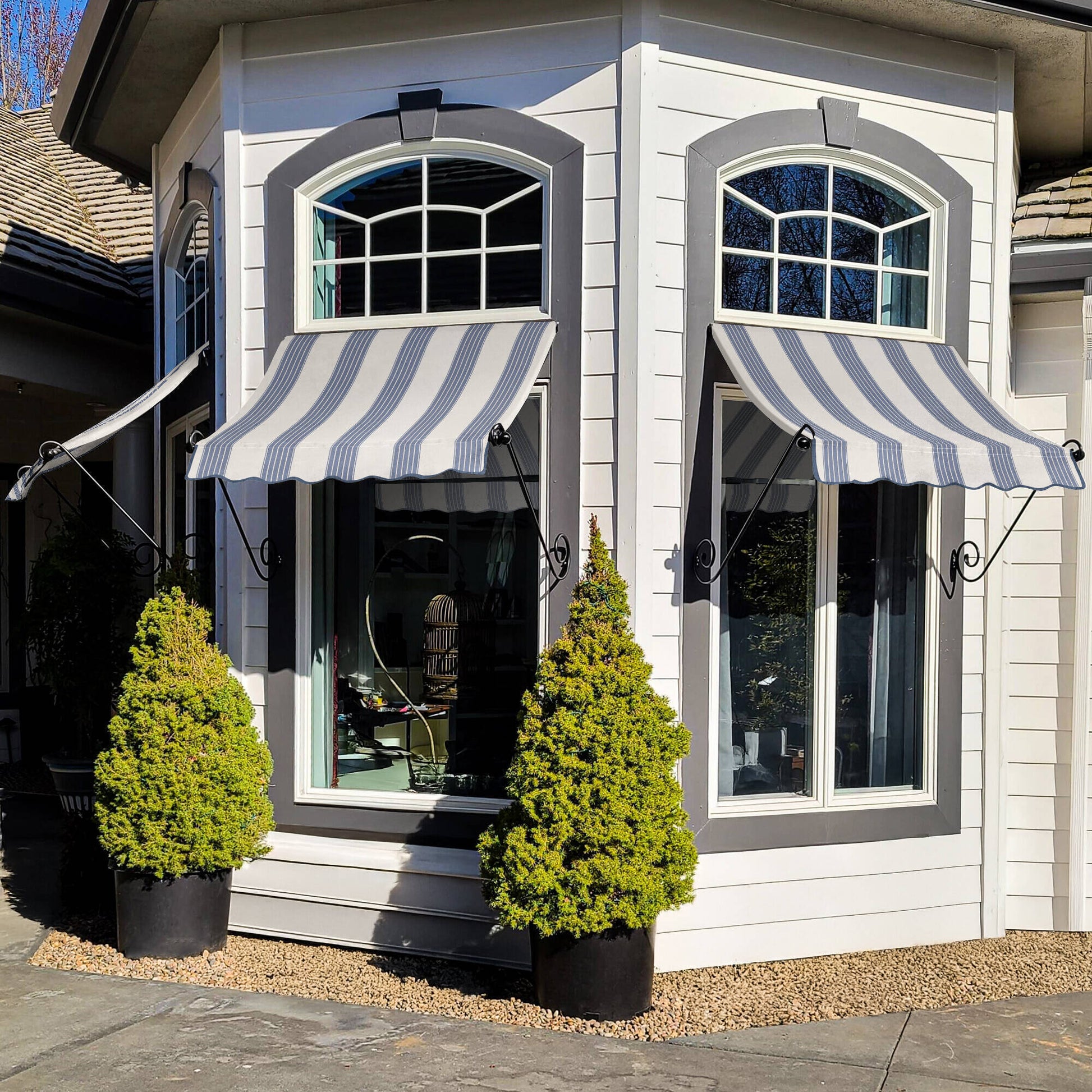 Large Charleston Awning - Awntech Corporation