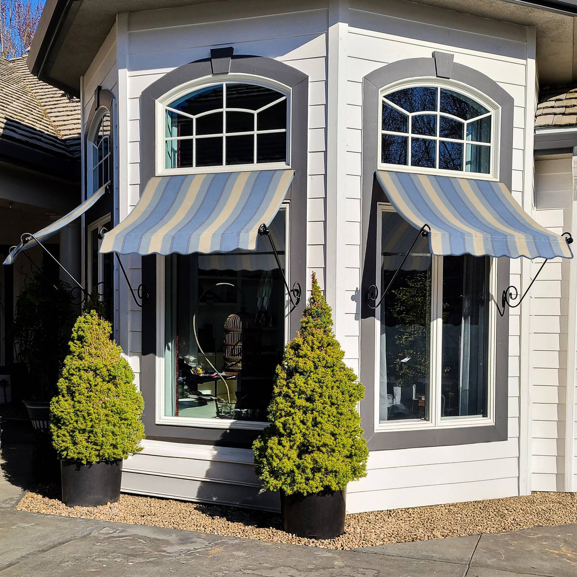 Large Charleston Awning - Awntech Corporation