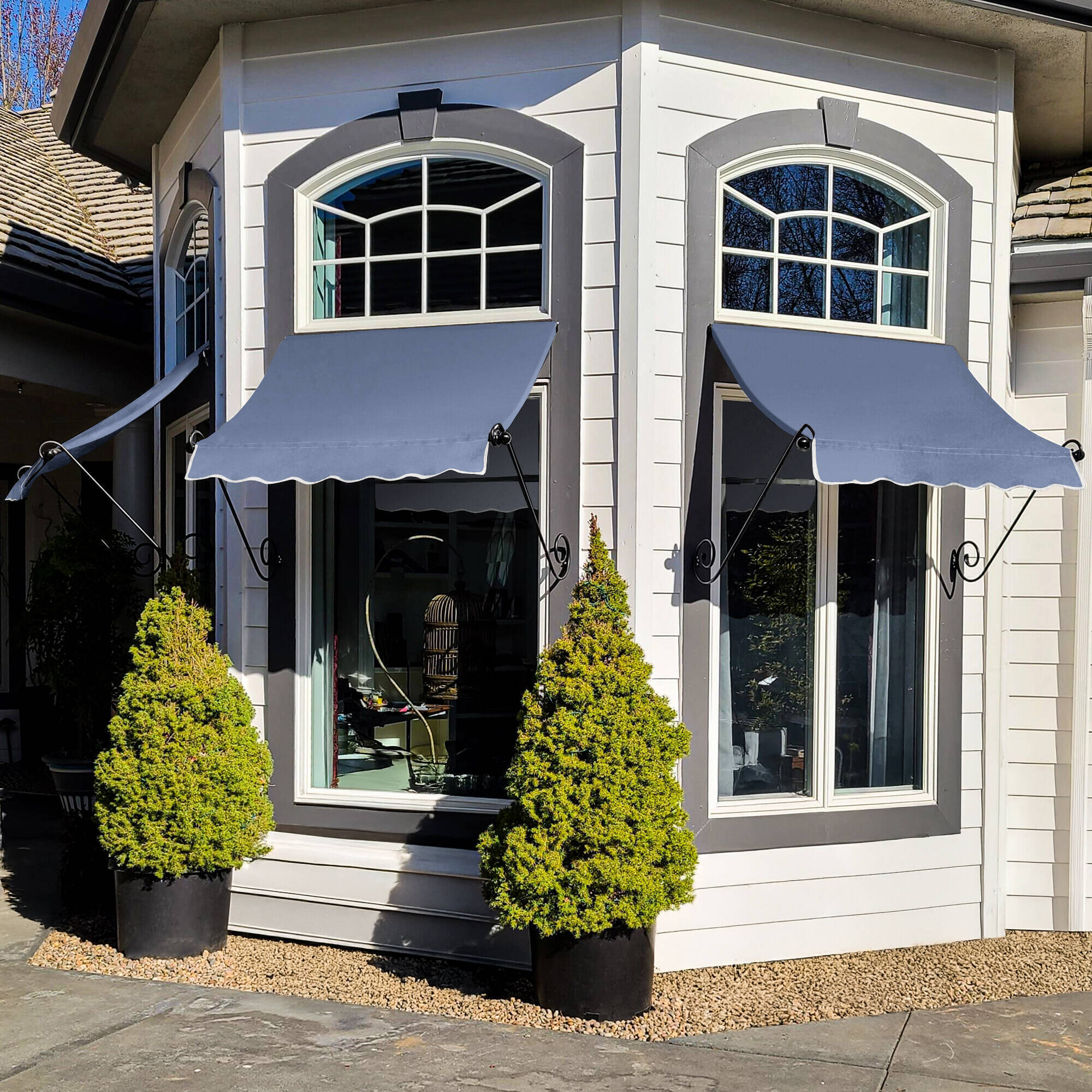 Large Charleston Awning - Awntech Corporation