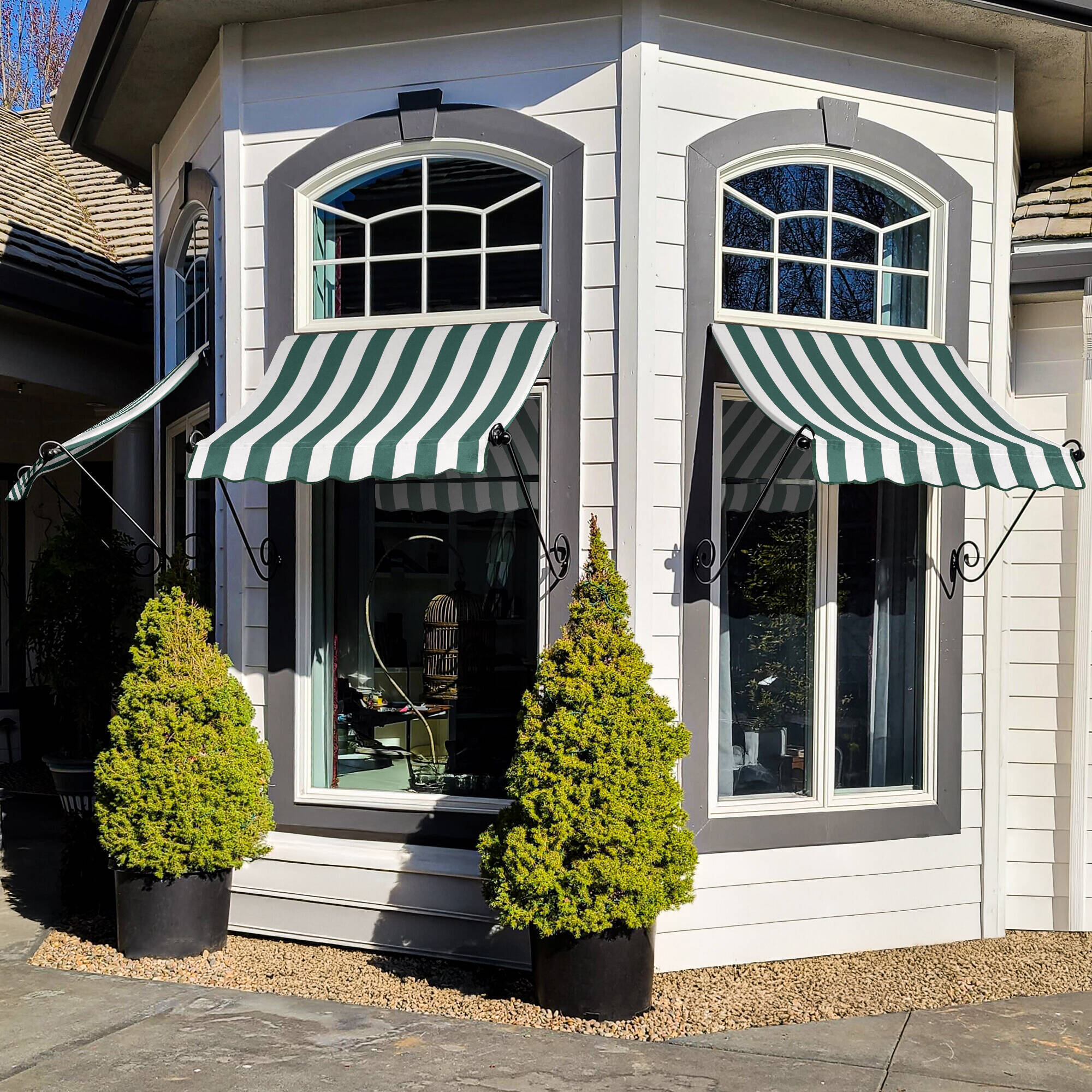 Large Charleston Awning - Awntech Corporation
