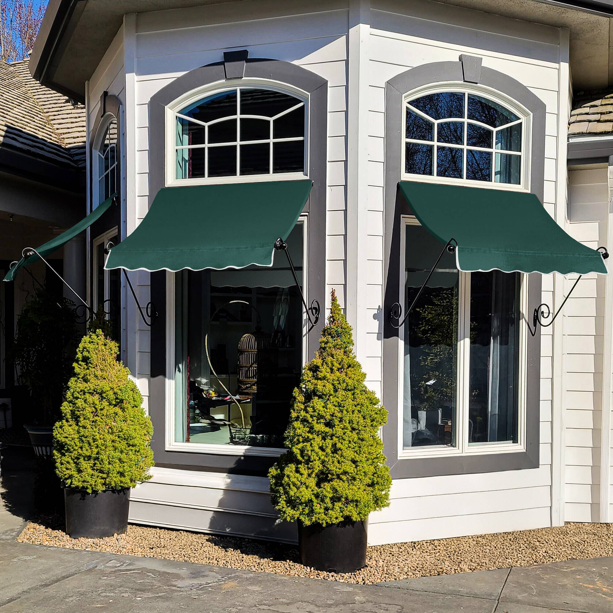 Large Charleston Awning - Awntech Corporation