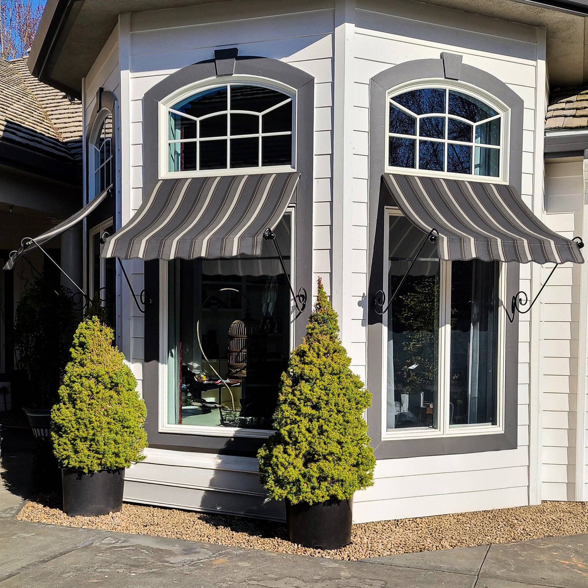 Large Charleston Awning - Awntech Corporation
