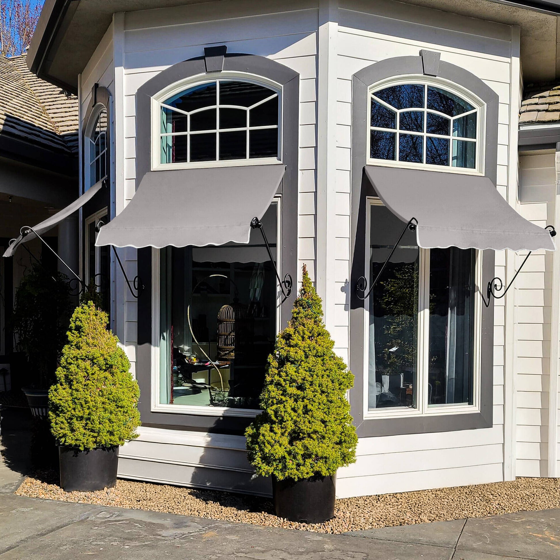 Large Charleston Awning - Awntech Corporation
