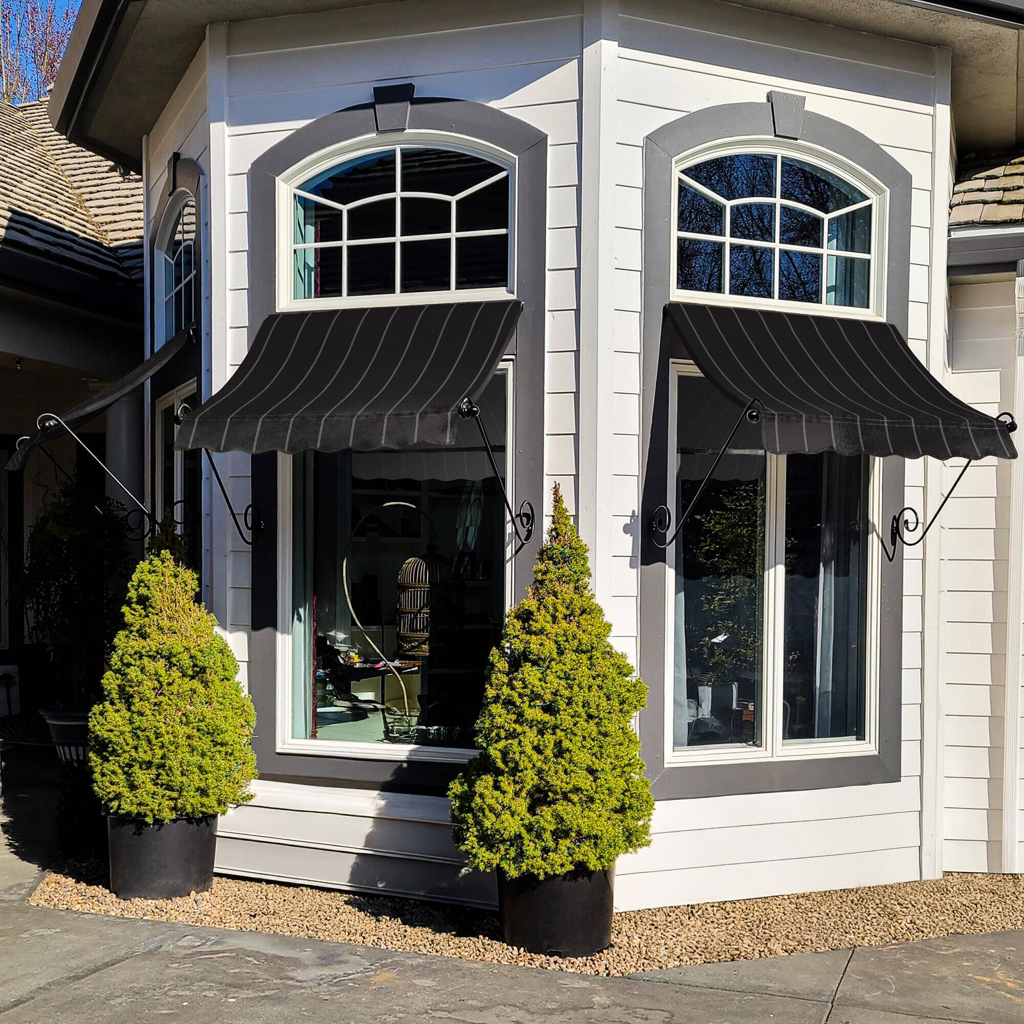 Large Charleston Awning - Awntech Corporation