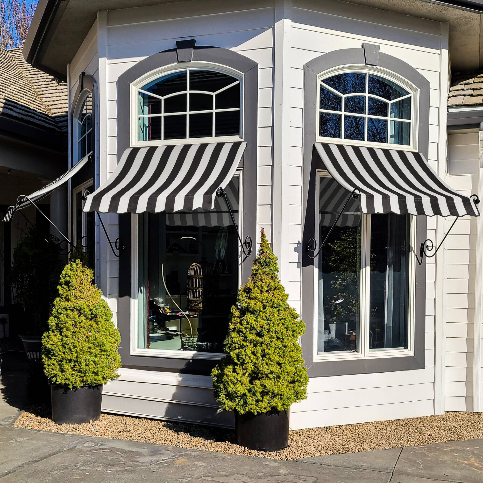 Large Charleston Awning - Awntech Corporation