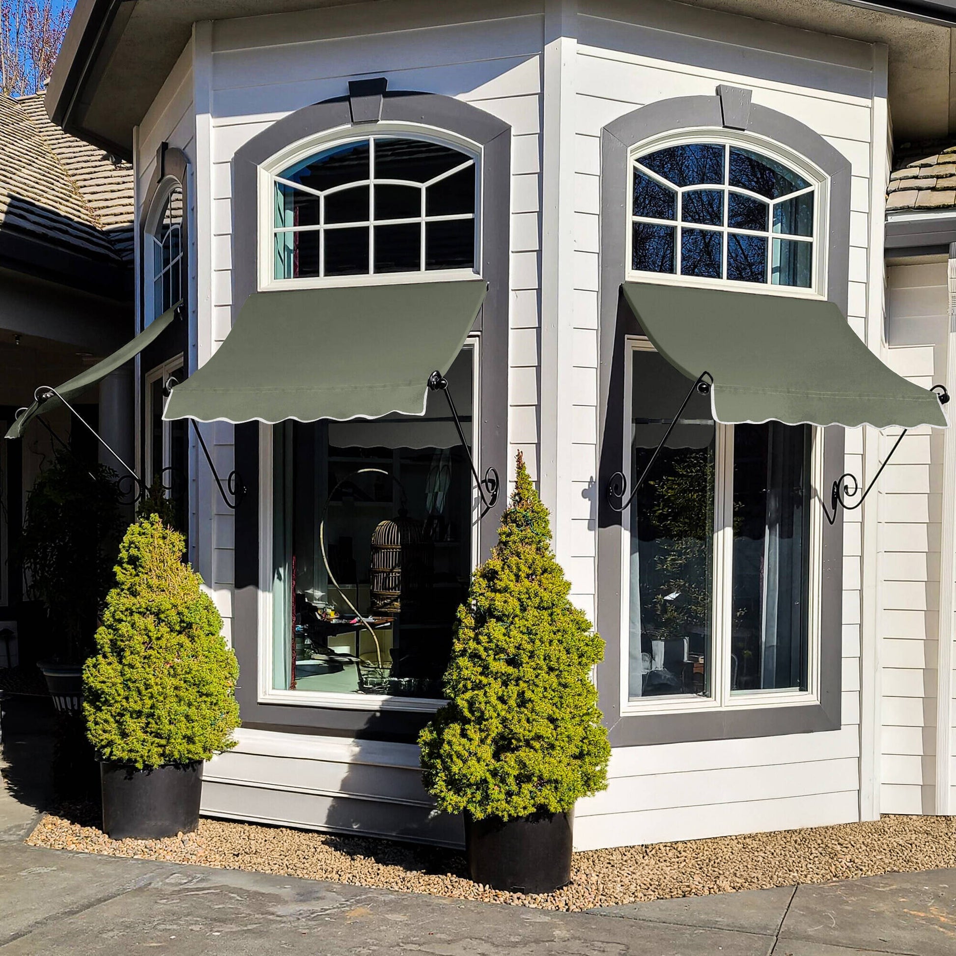 Large Charleston Awning - Awntech Corporation