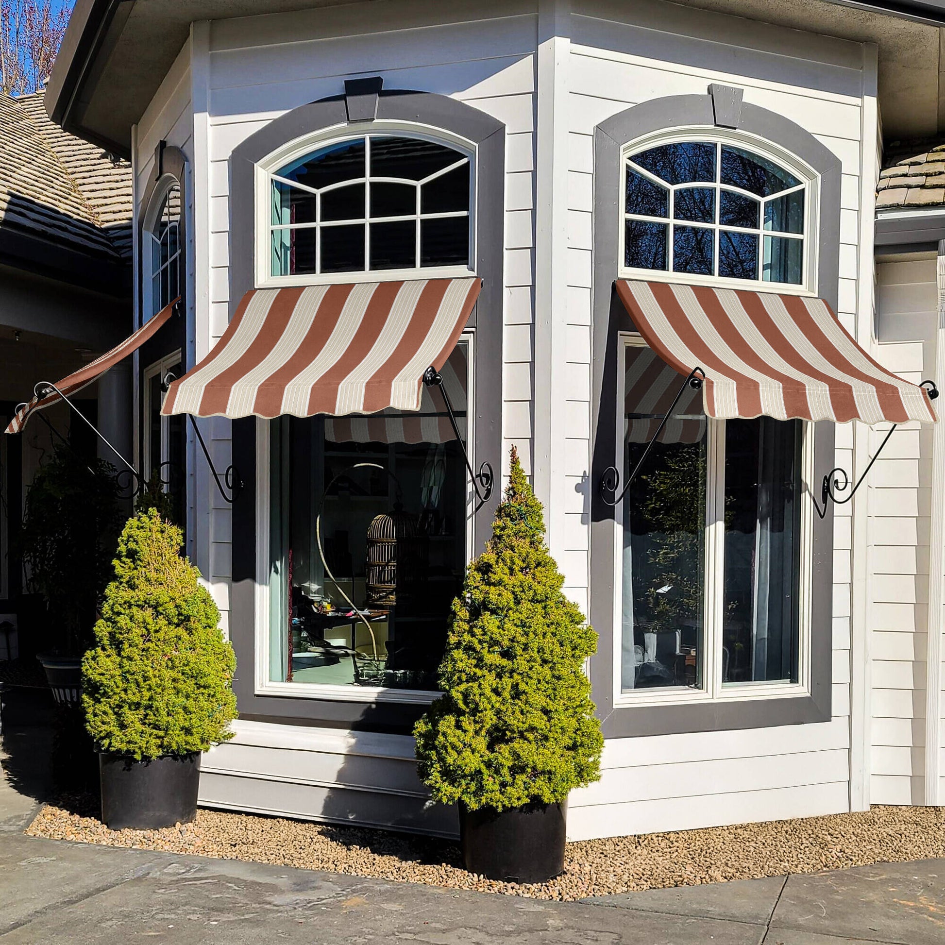 Large Charleston Awning - Awntech Corporation