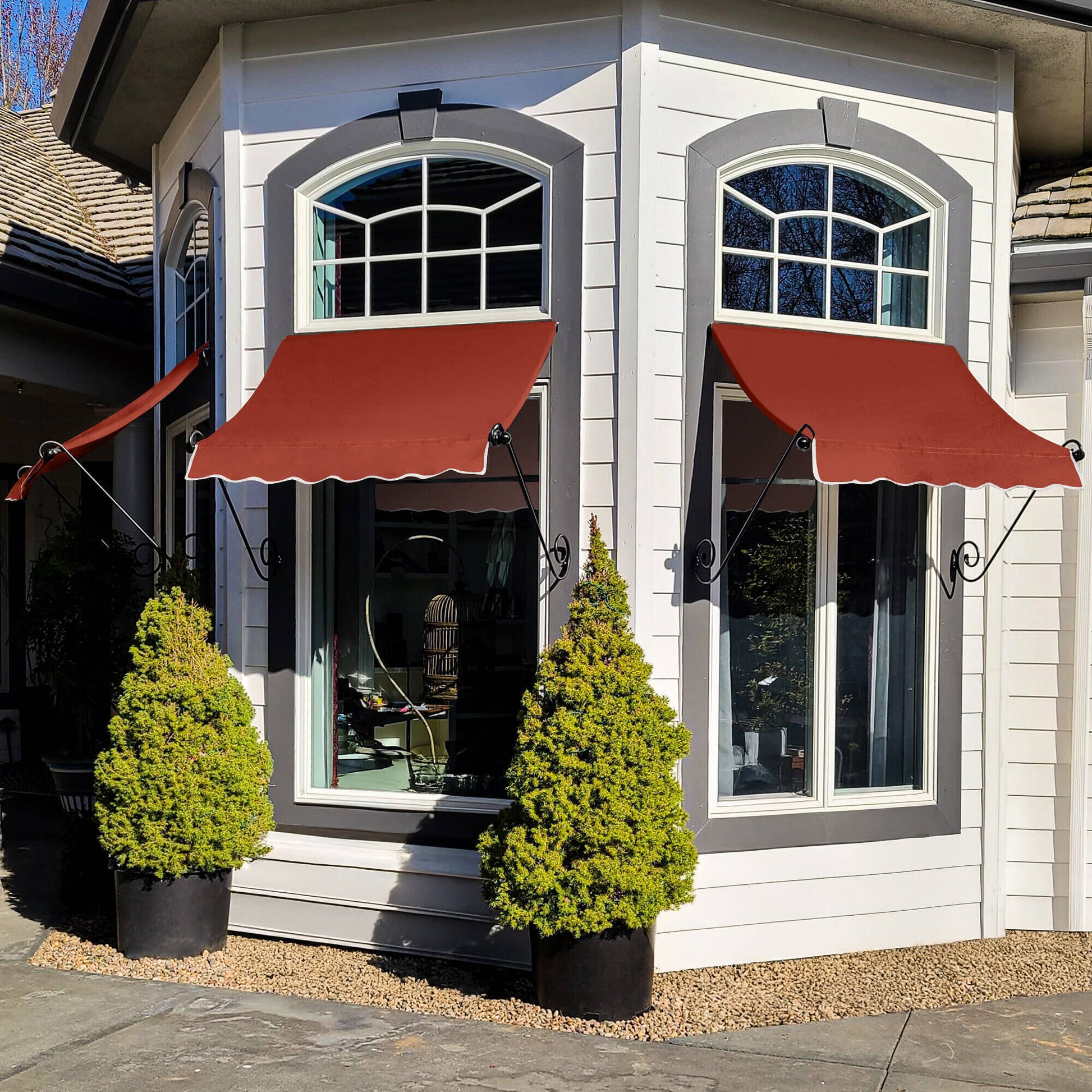 Large Charleston Awning - Awntech Corporation
