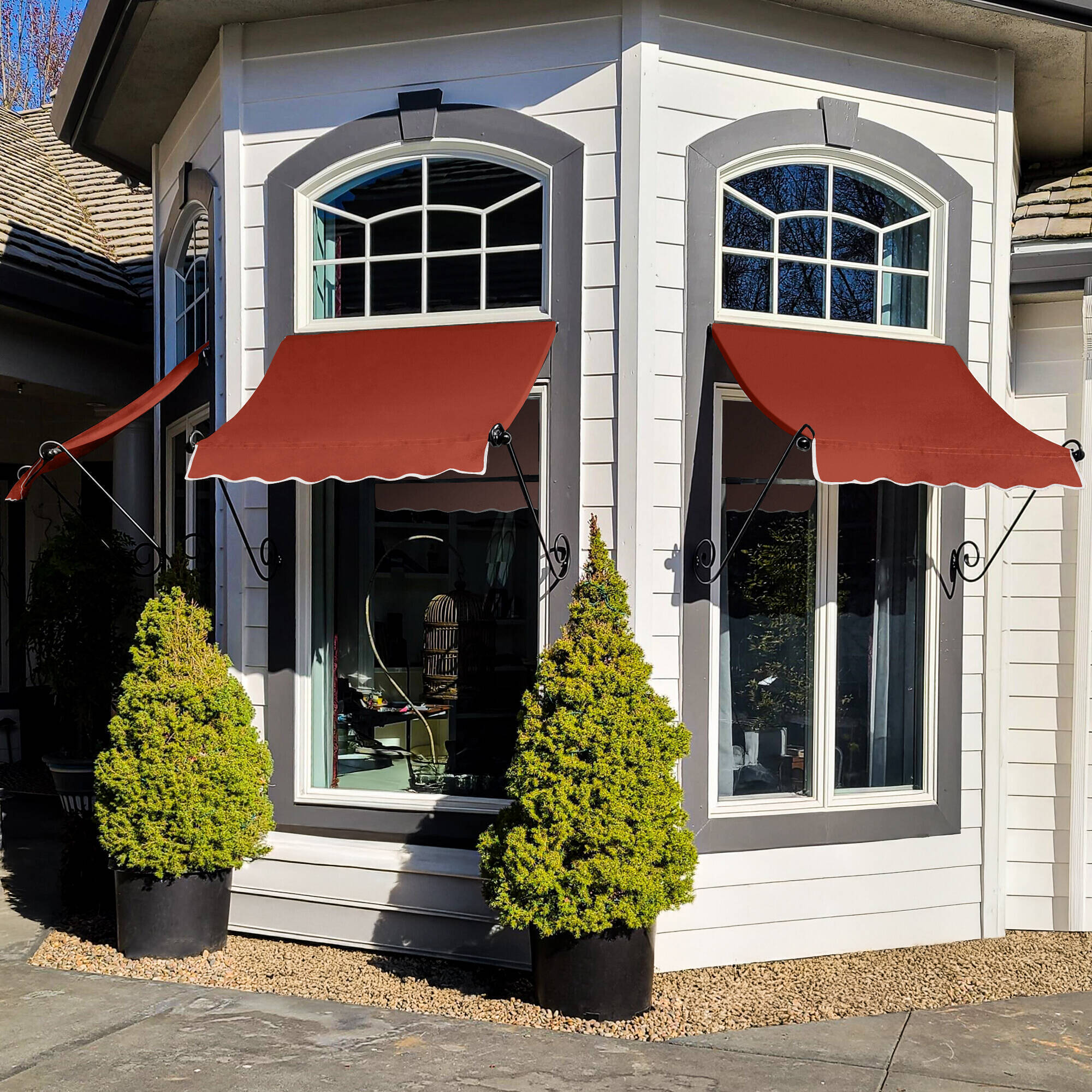 Large Charleston Awning - Awntech Corporation