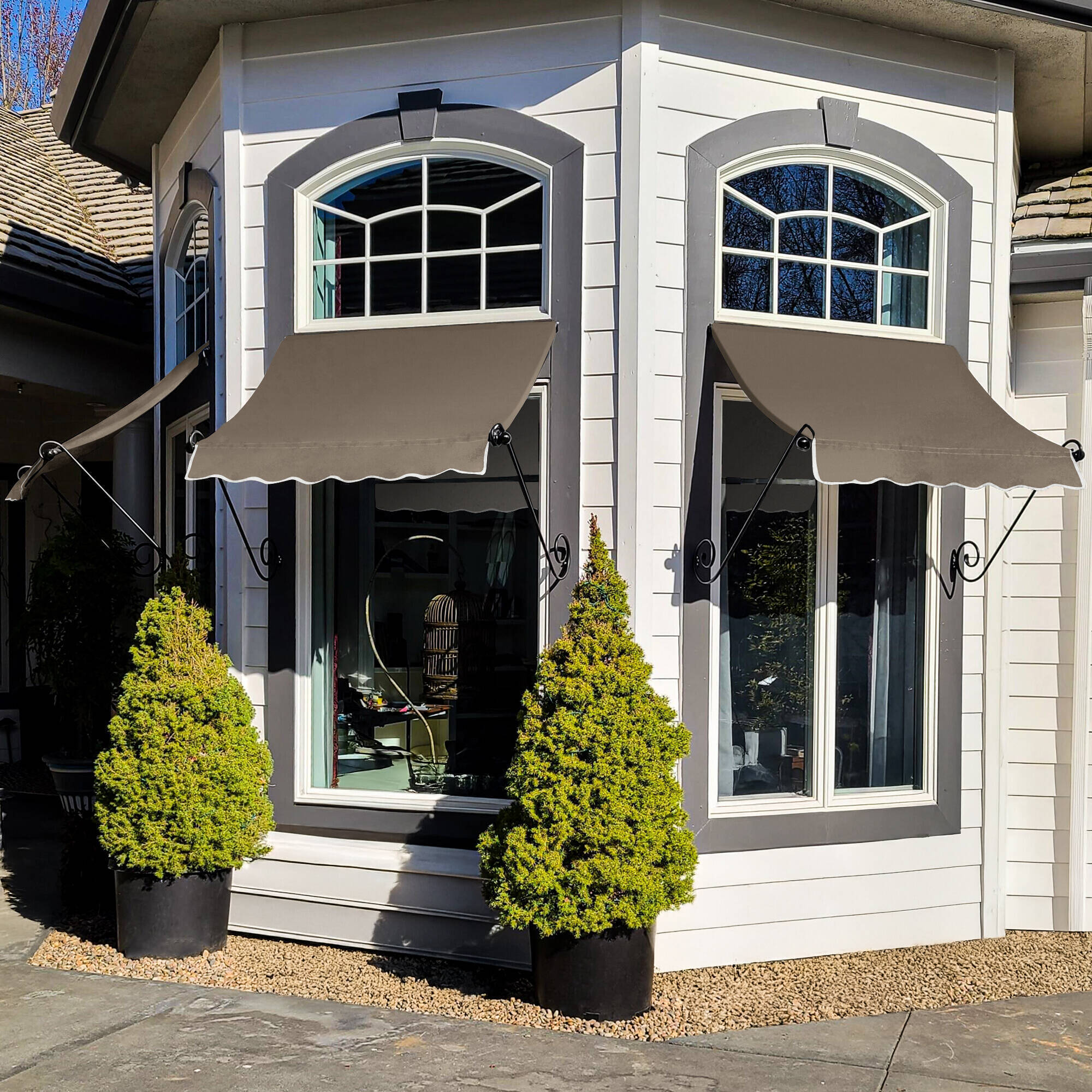 Large Charleston Awning - Awntech Corporation