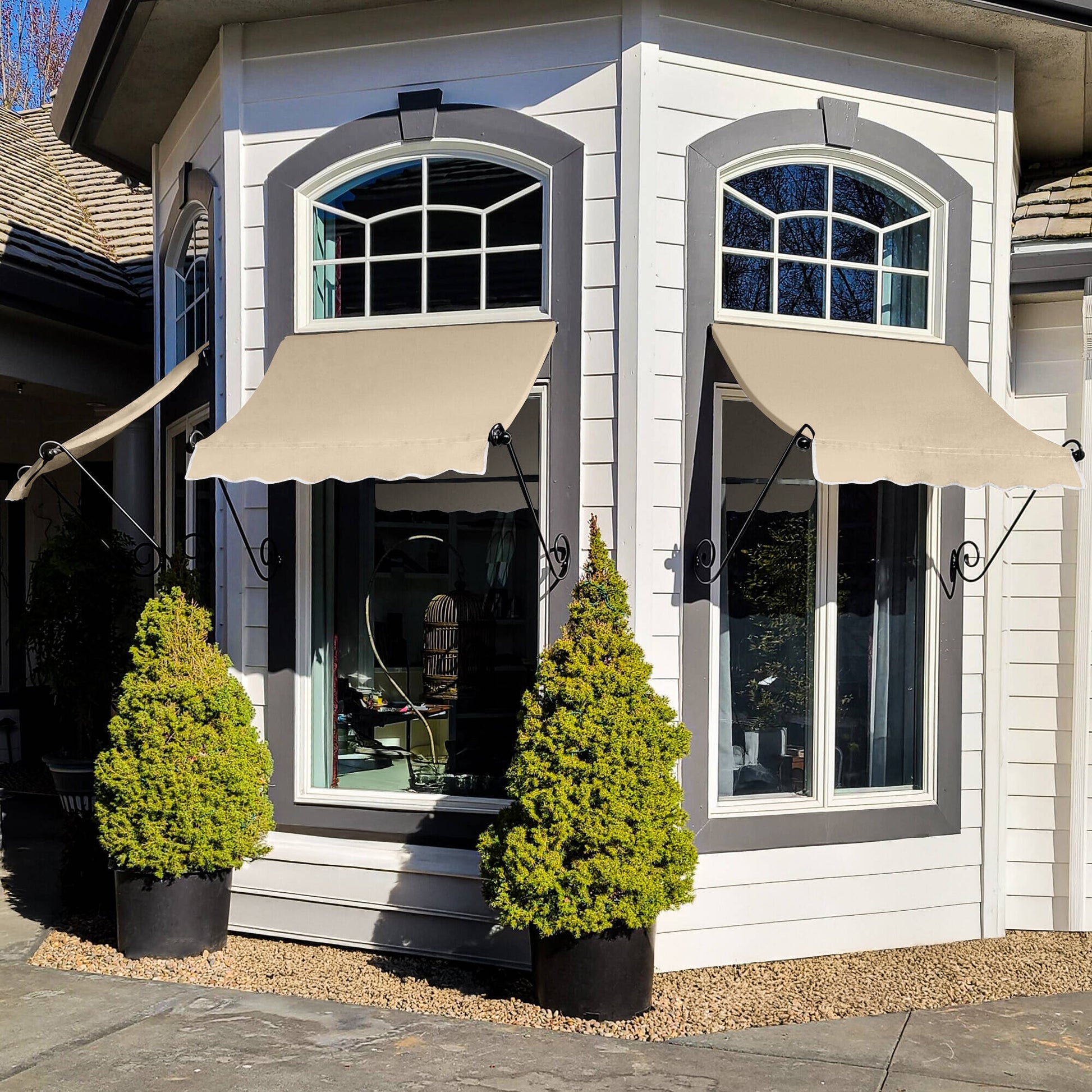 Large Charleston Awning - Awntech Corporation
