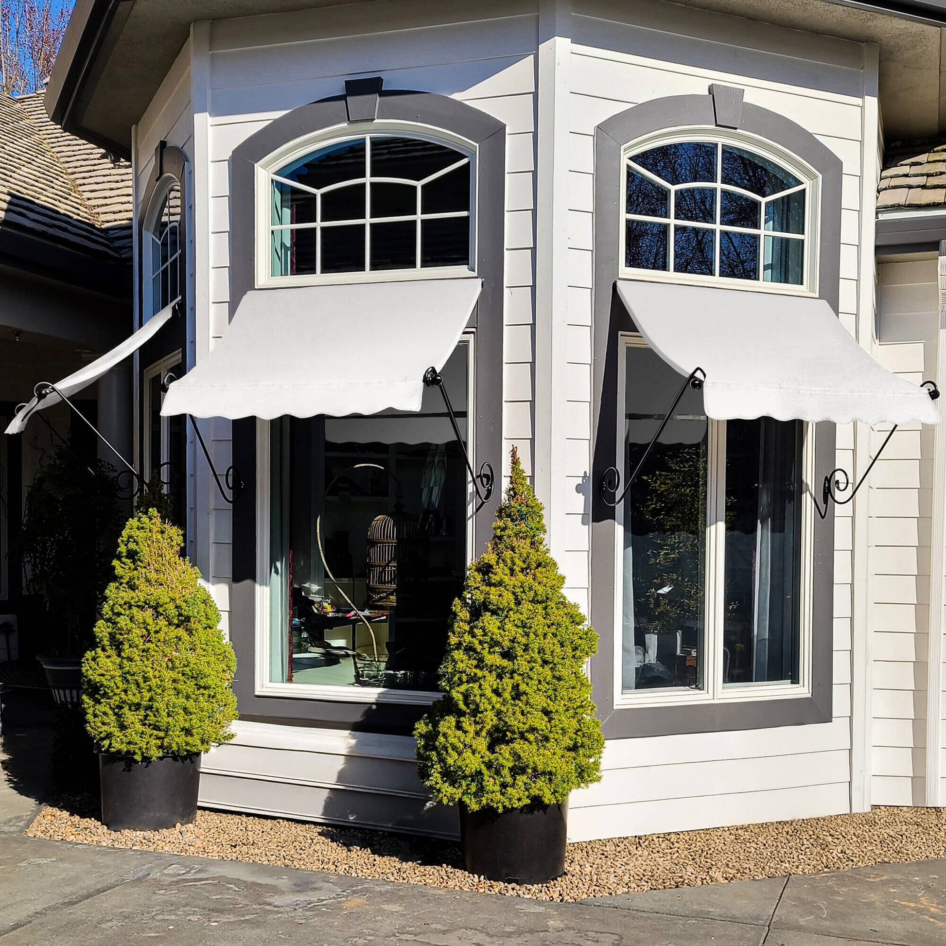 Large Charleston Awning - Awntech Corporation