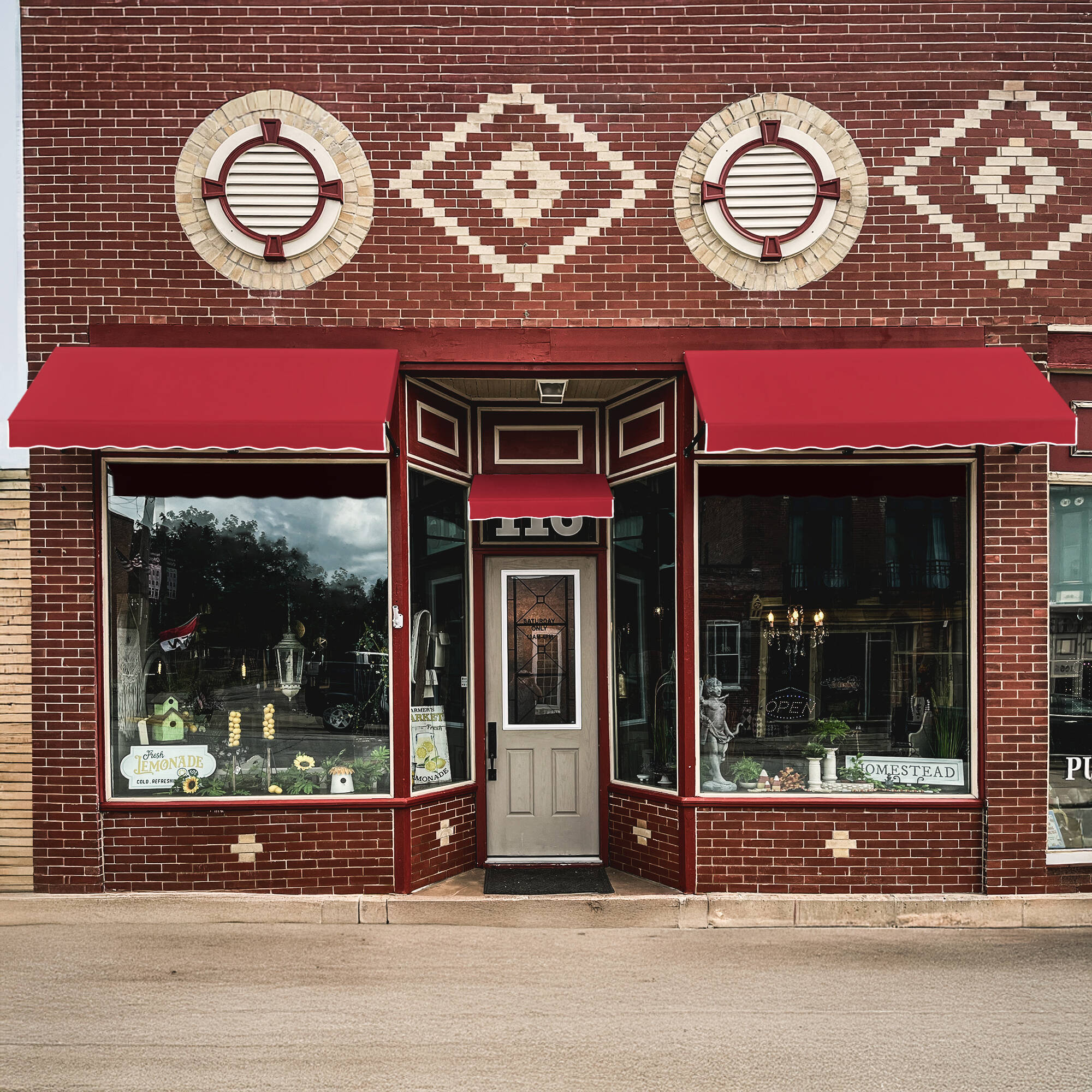 Small Dallas Retro® Awning - Awntech Corporation