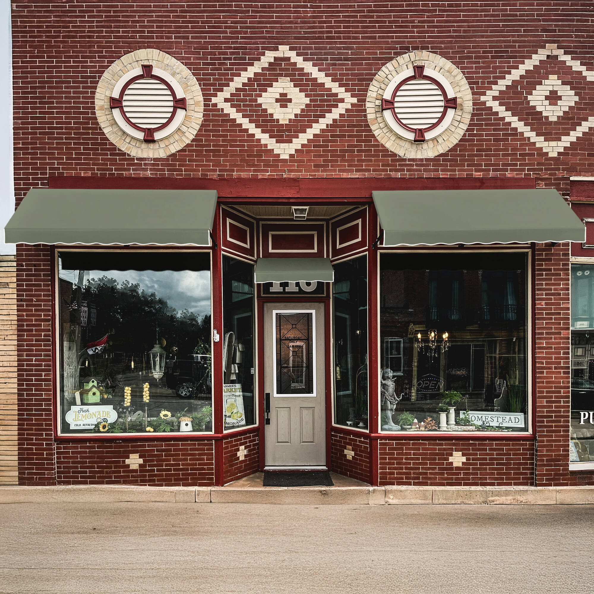 Small Dallas Retro® Awning - Awntech Corporation