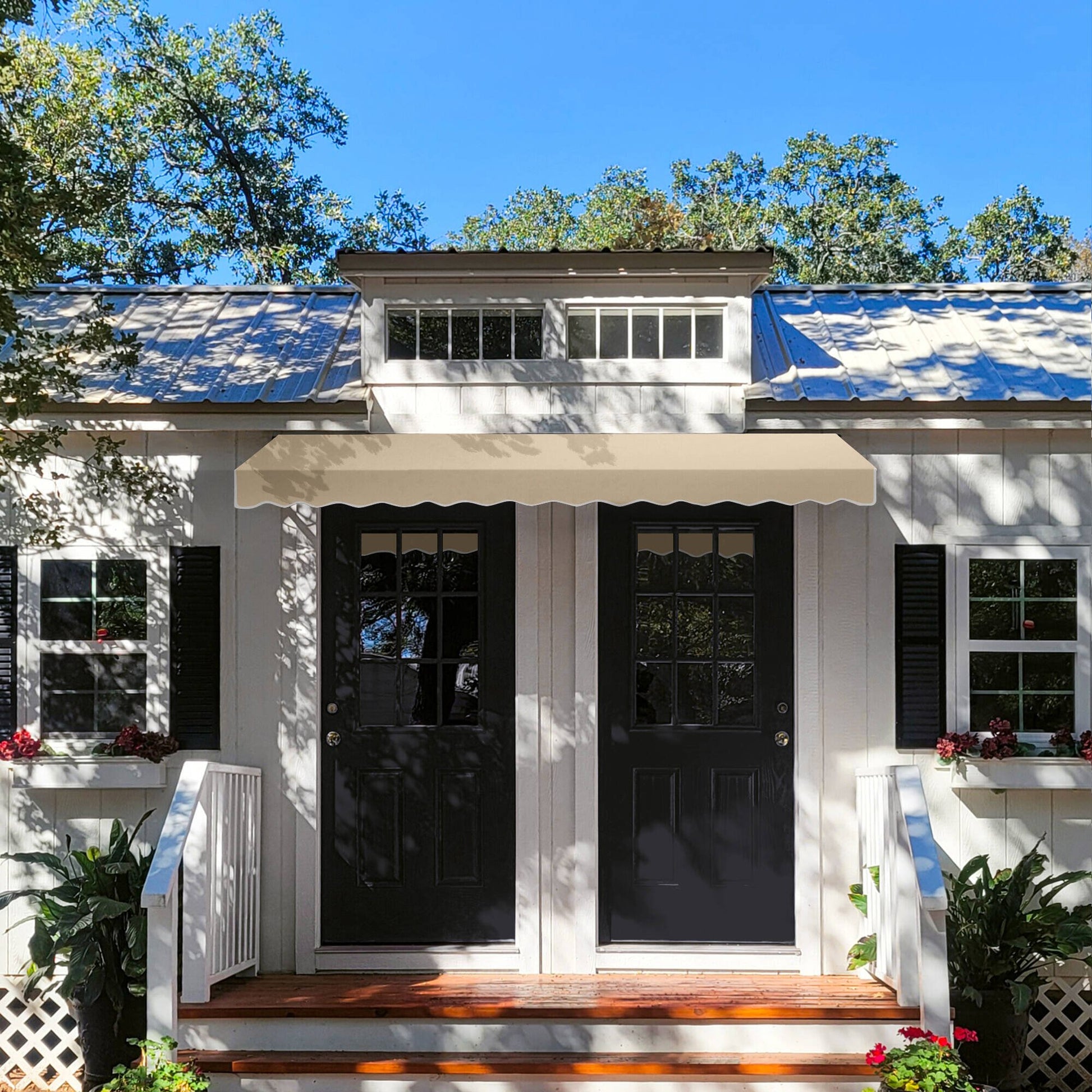 Small Dallas Retro® Awning - Awntech Corporation