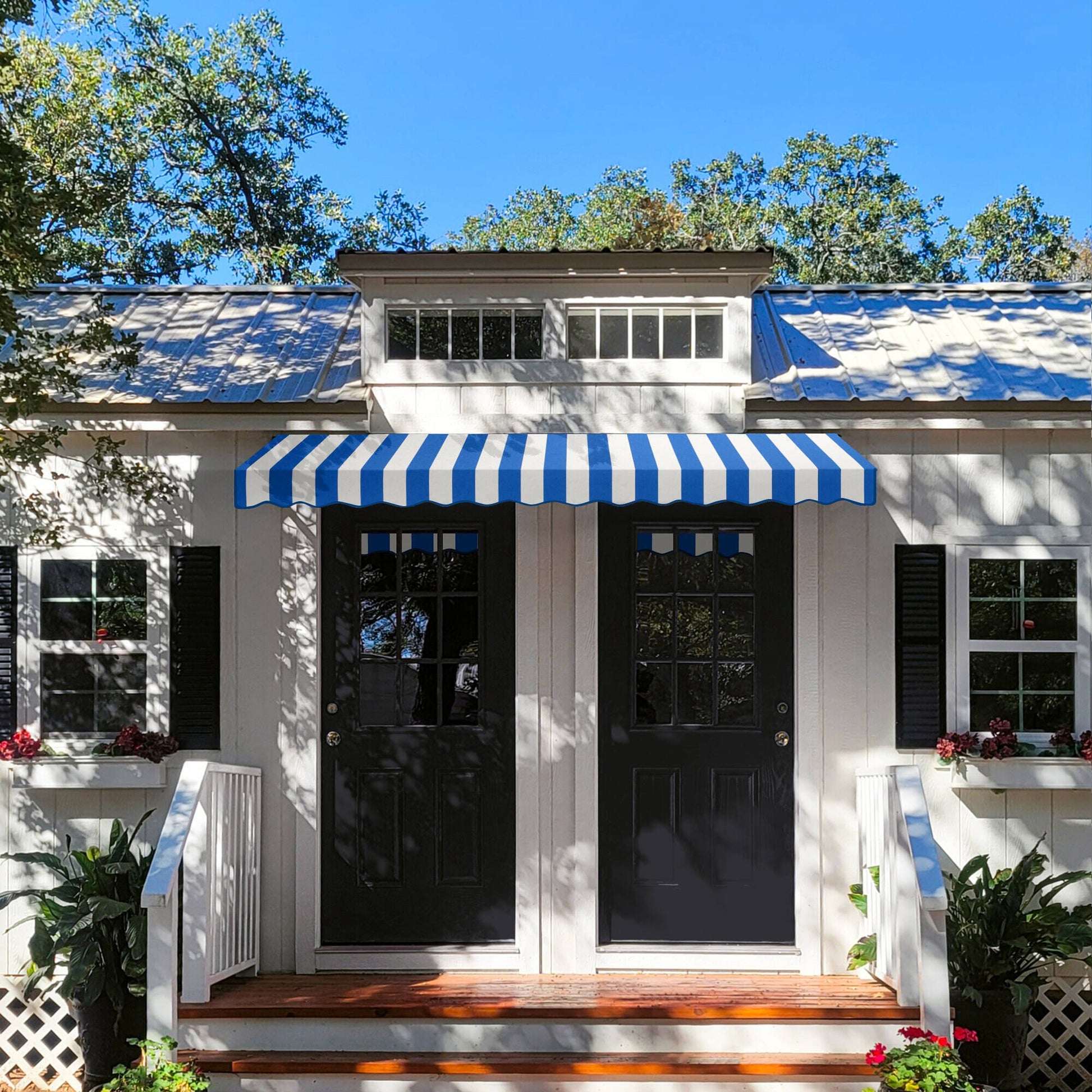 Small Dallas Retro® Awning - Awntech Corporation