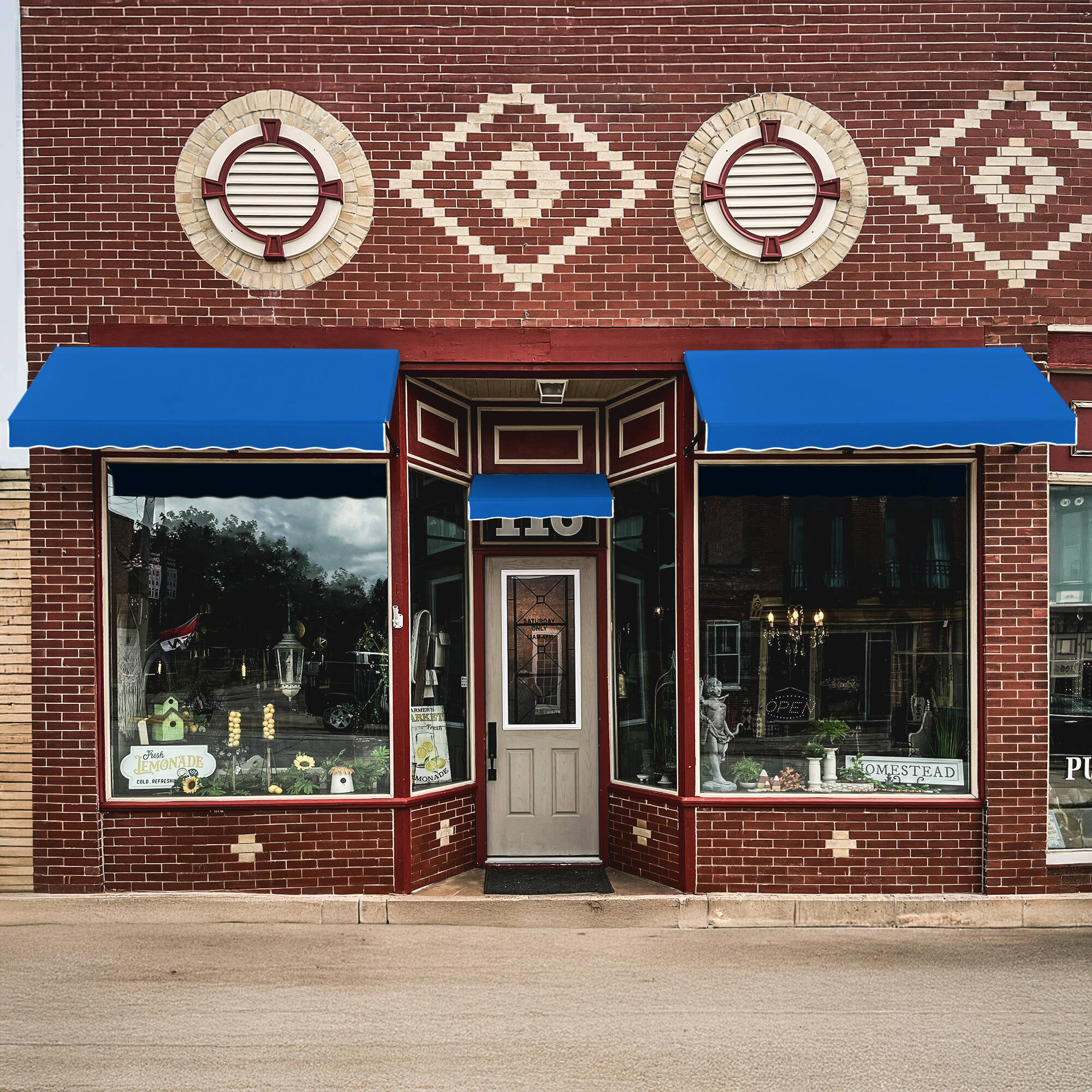 Small Dallas Retro® Awning - Awntech Corporation