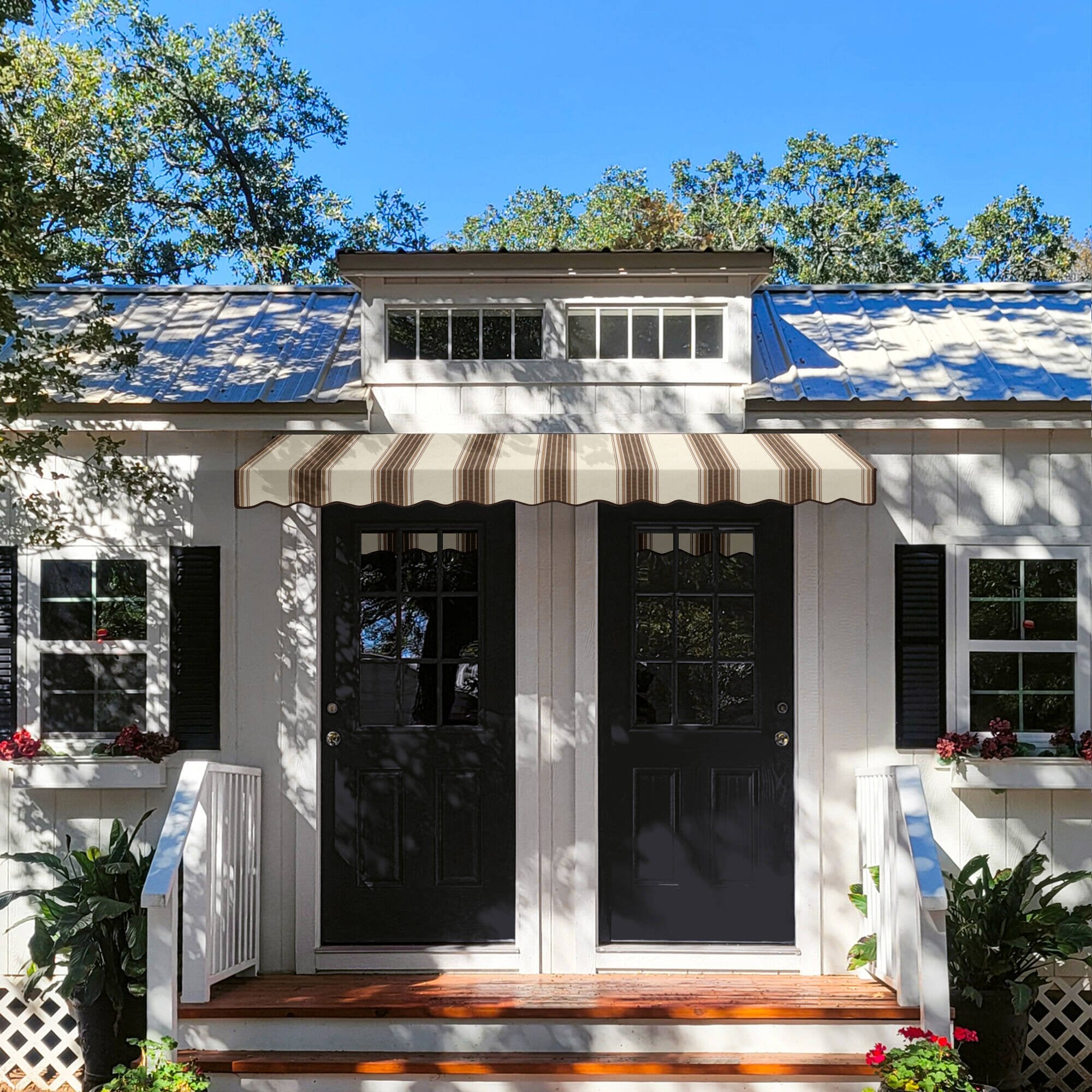 Small Dallas Retro® Awning - Awntech Corporation