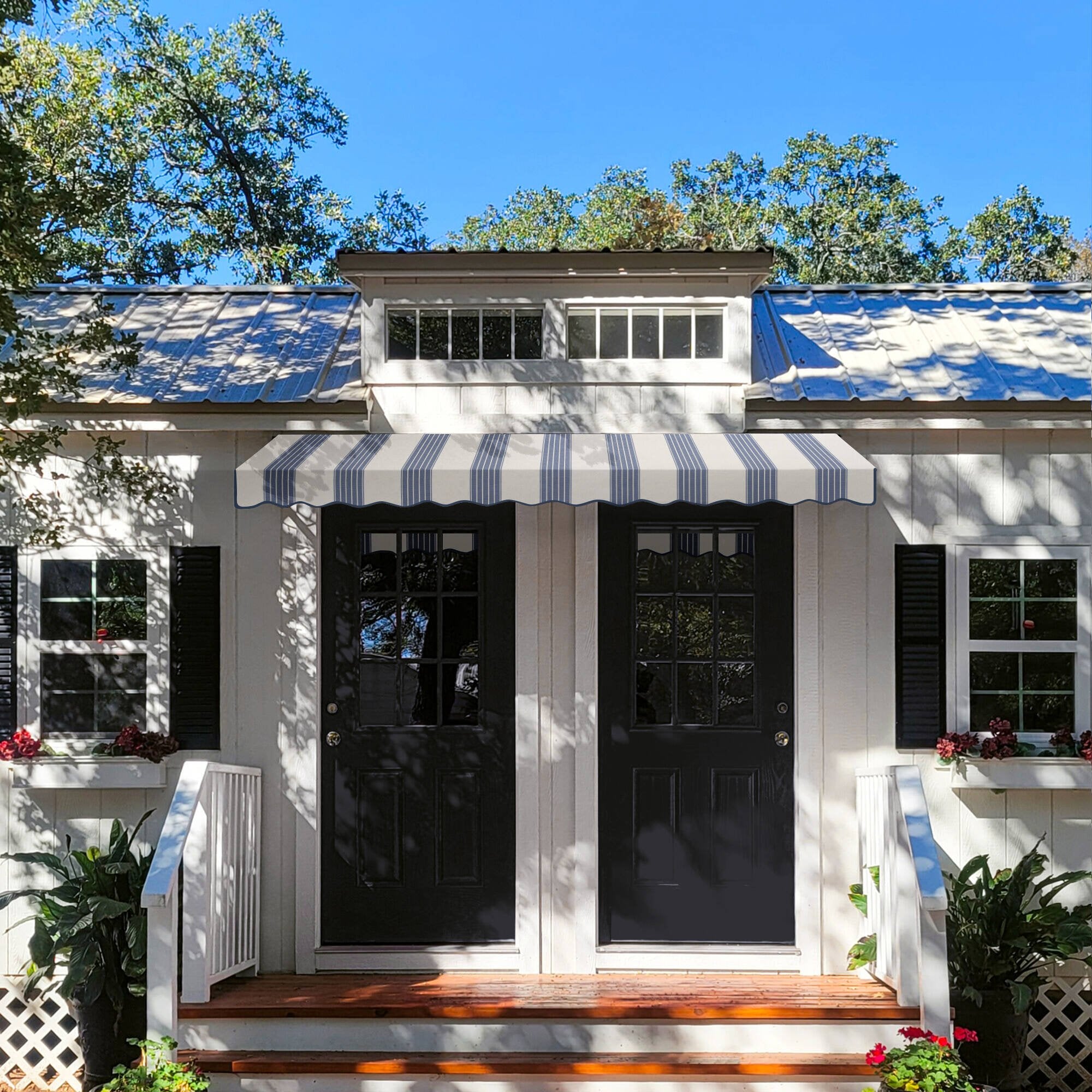 Small Dallas Retro® Awning - Awntech Corporation