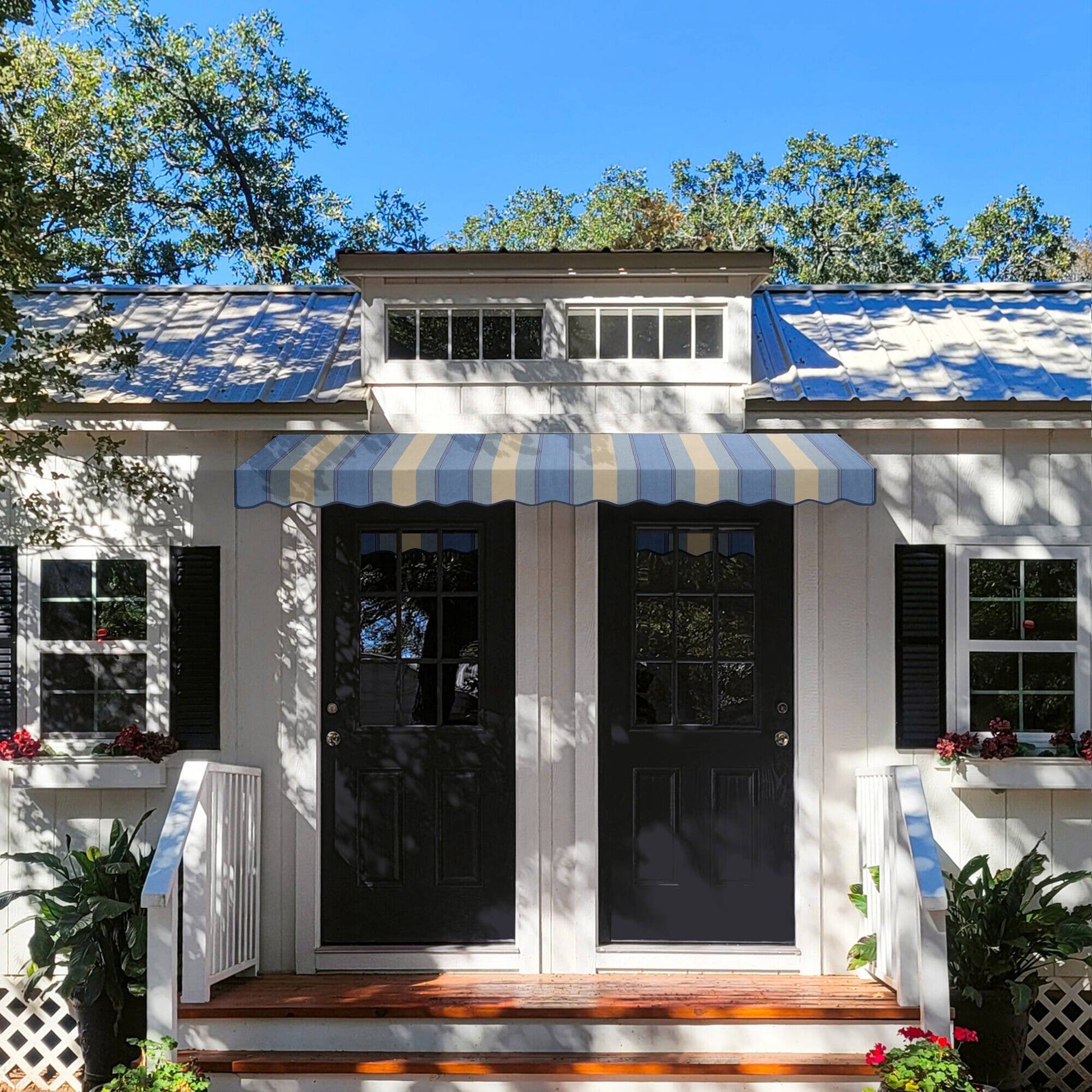 Small Dallas Retro® Awning - Awntech Corporation