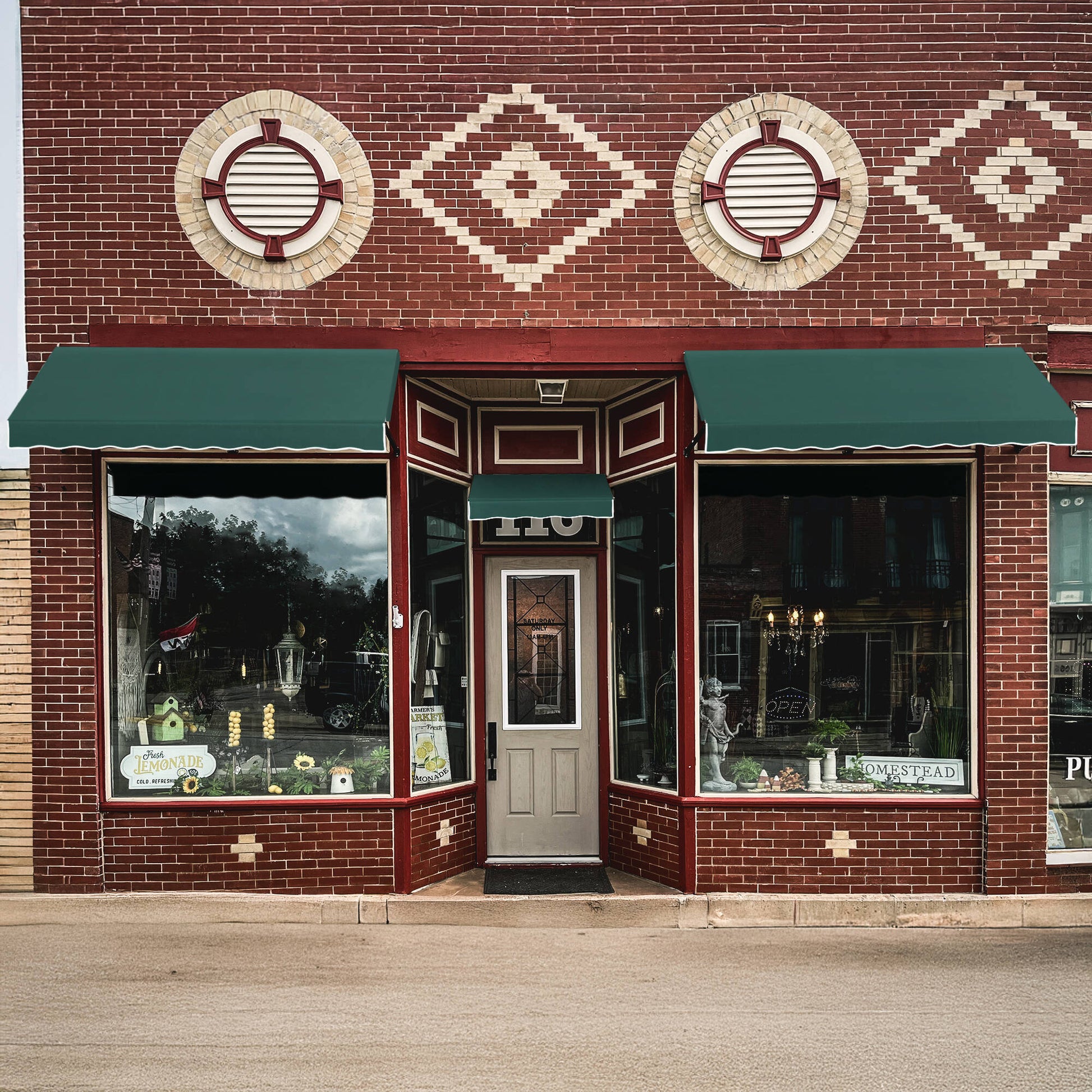 Small Dallas Retro® Awning - Awntech Corporation