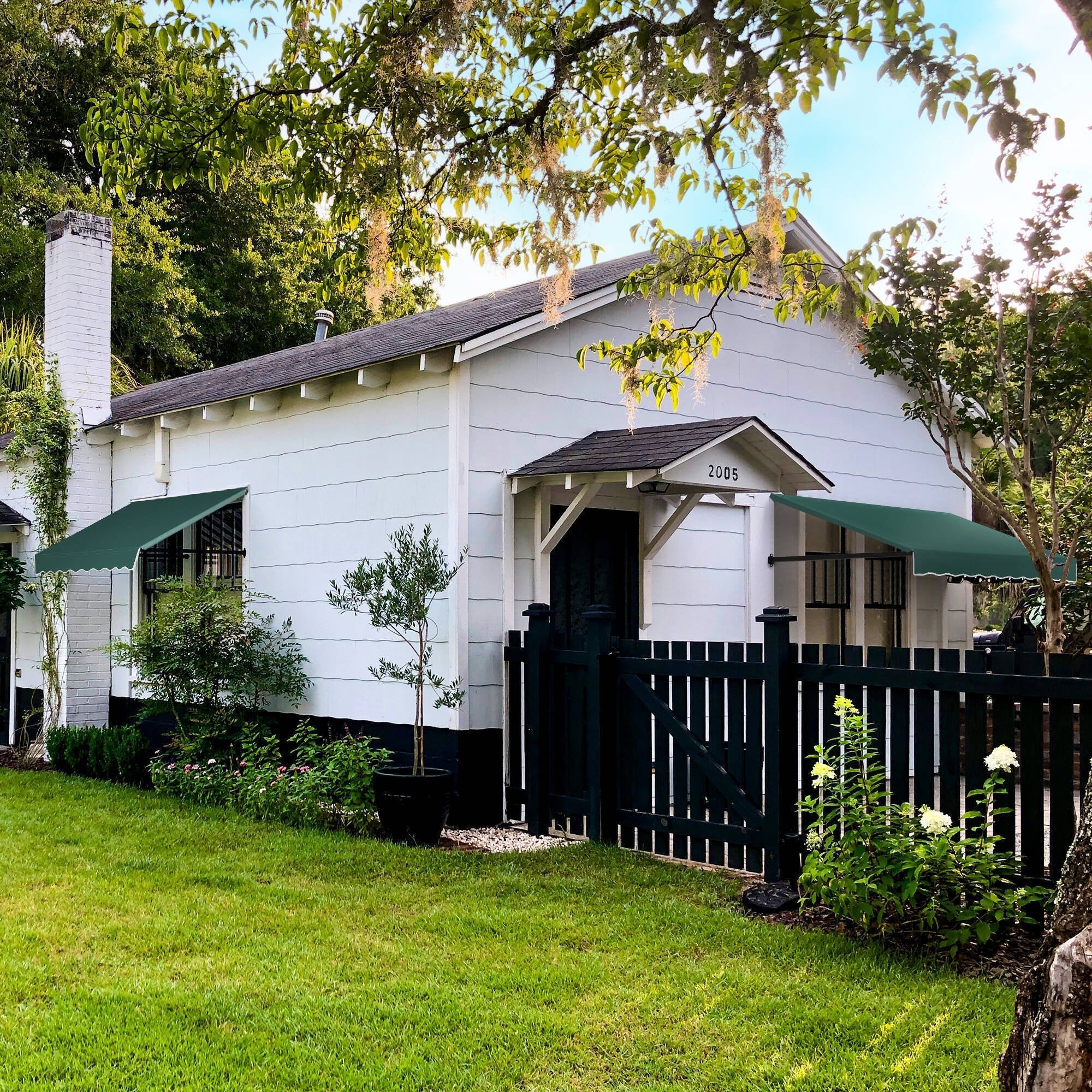 Small Dallas Retro® Awning - Awntech Corporation