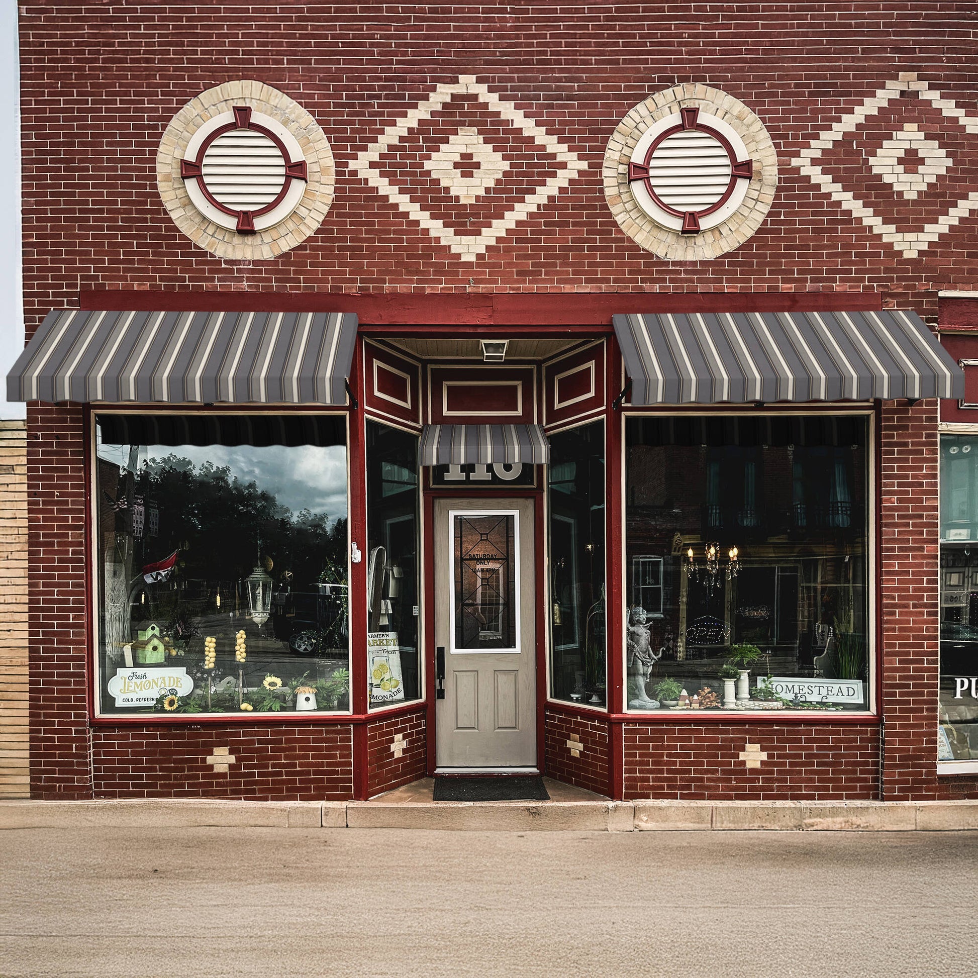 Small Dallas Retro® Awning - Awntech Corporation