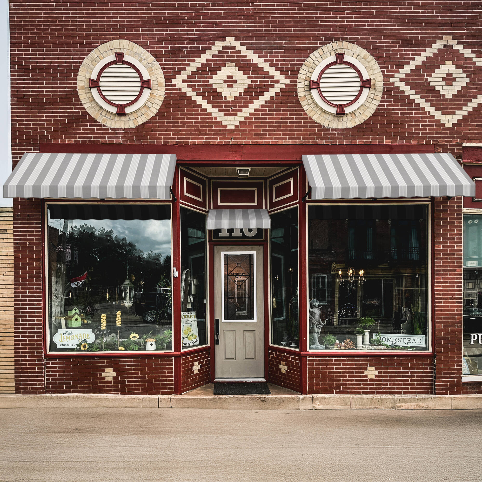 Small Dallas Retro® Awning - Awntech Corporation