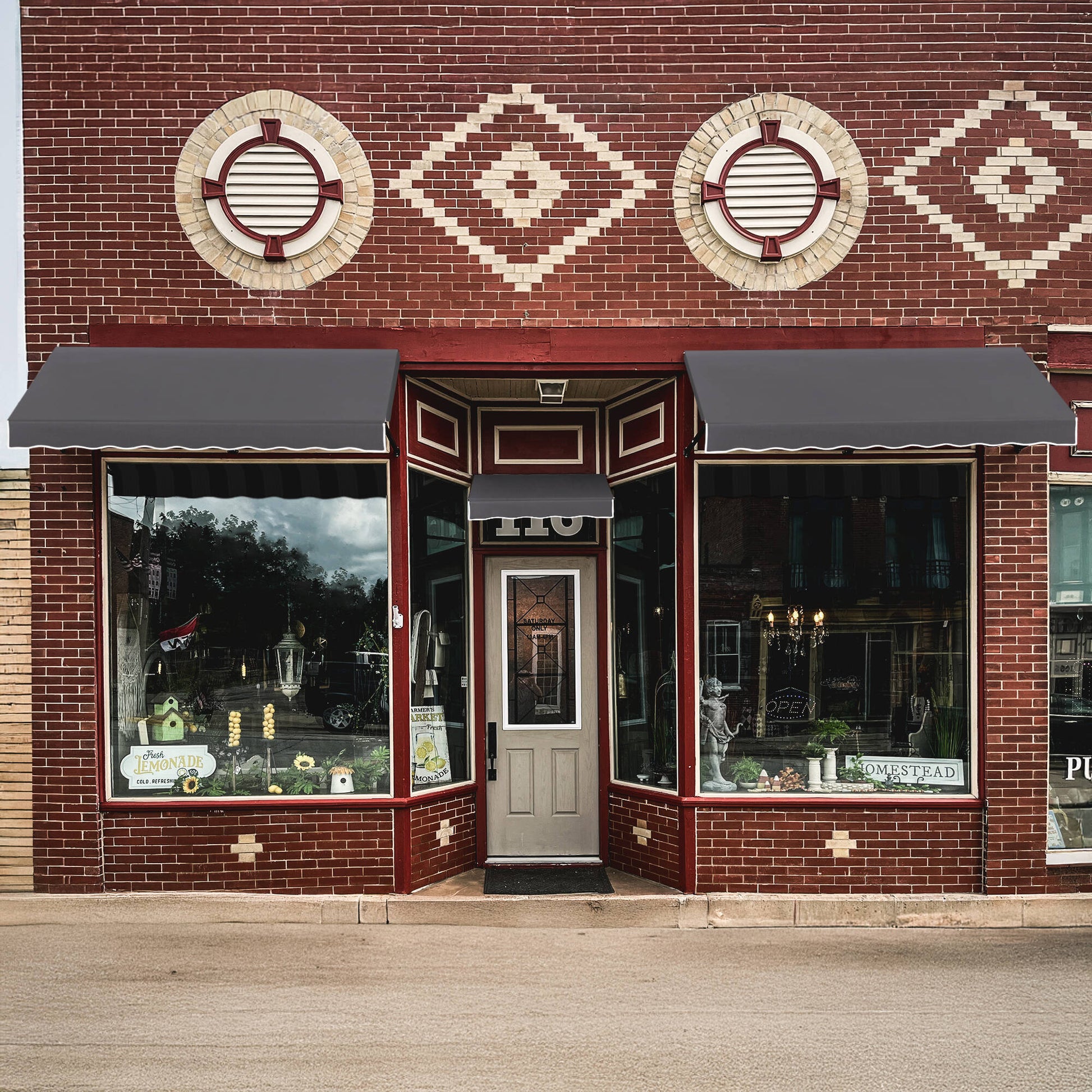 Small Dallas Retro® Awning - Awntech Corporation