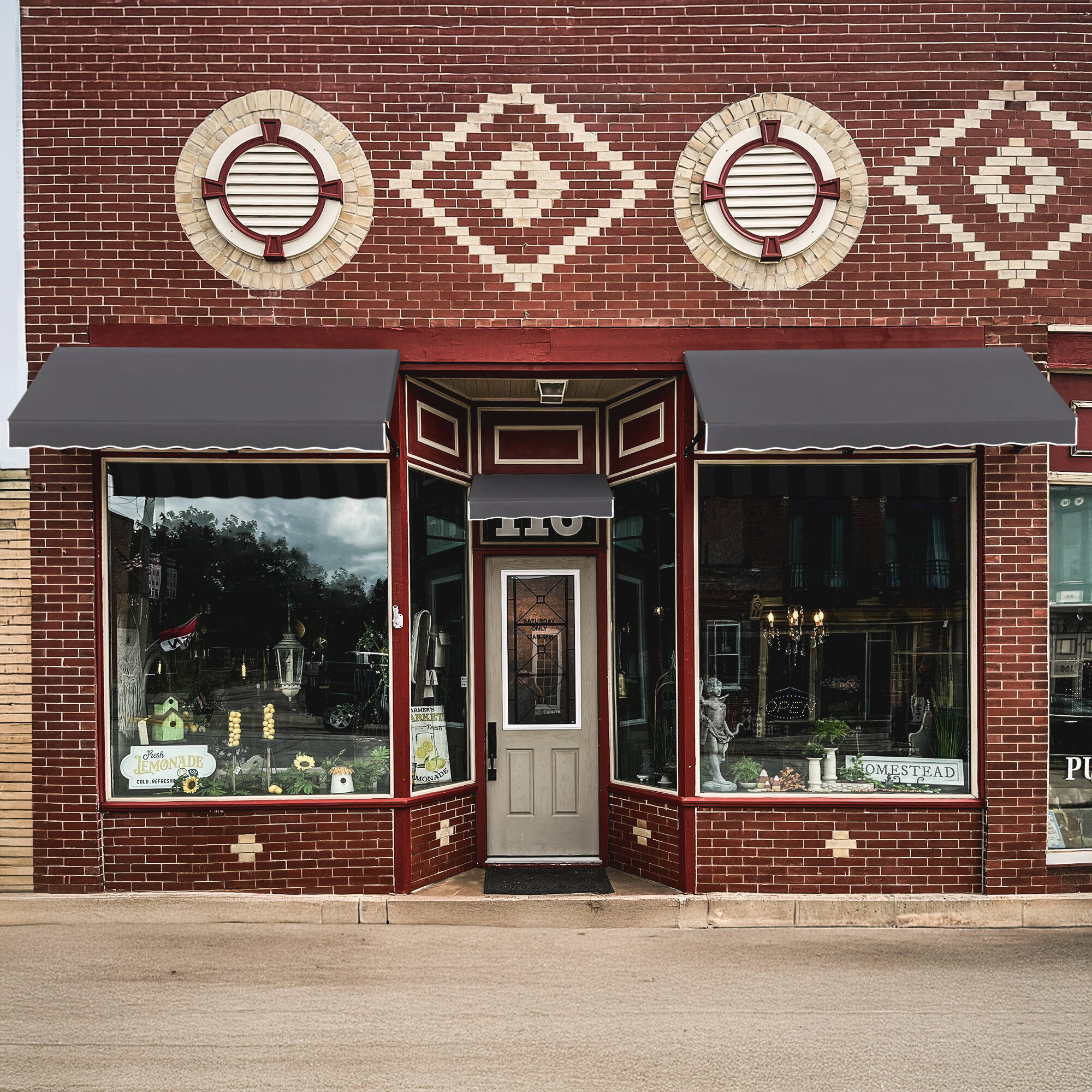 Small Dallas Retro® Awning - Awntech Corporation