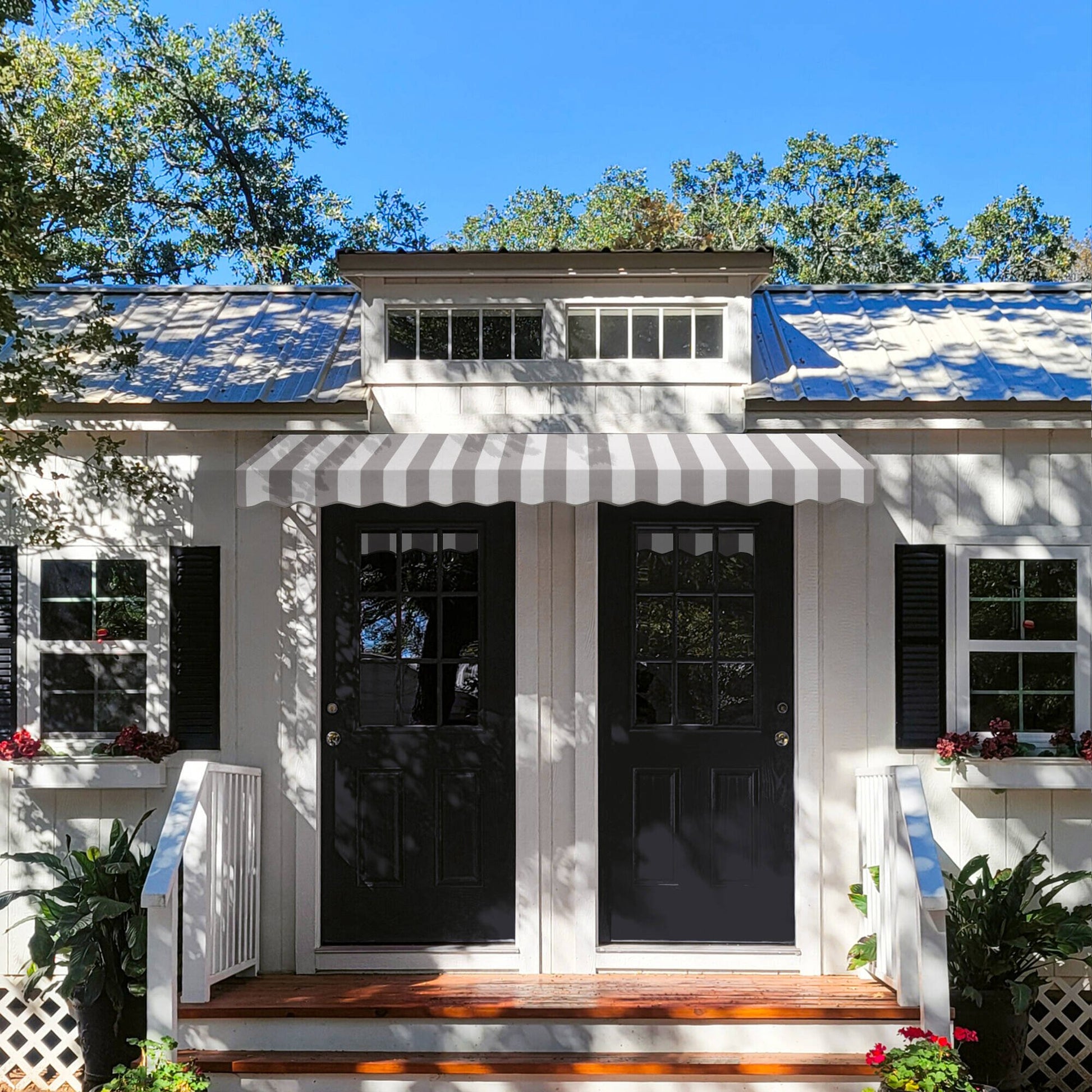 Small Dallas Retro® Awning - Awntech Corporation