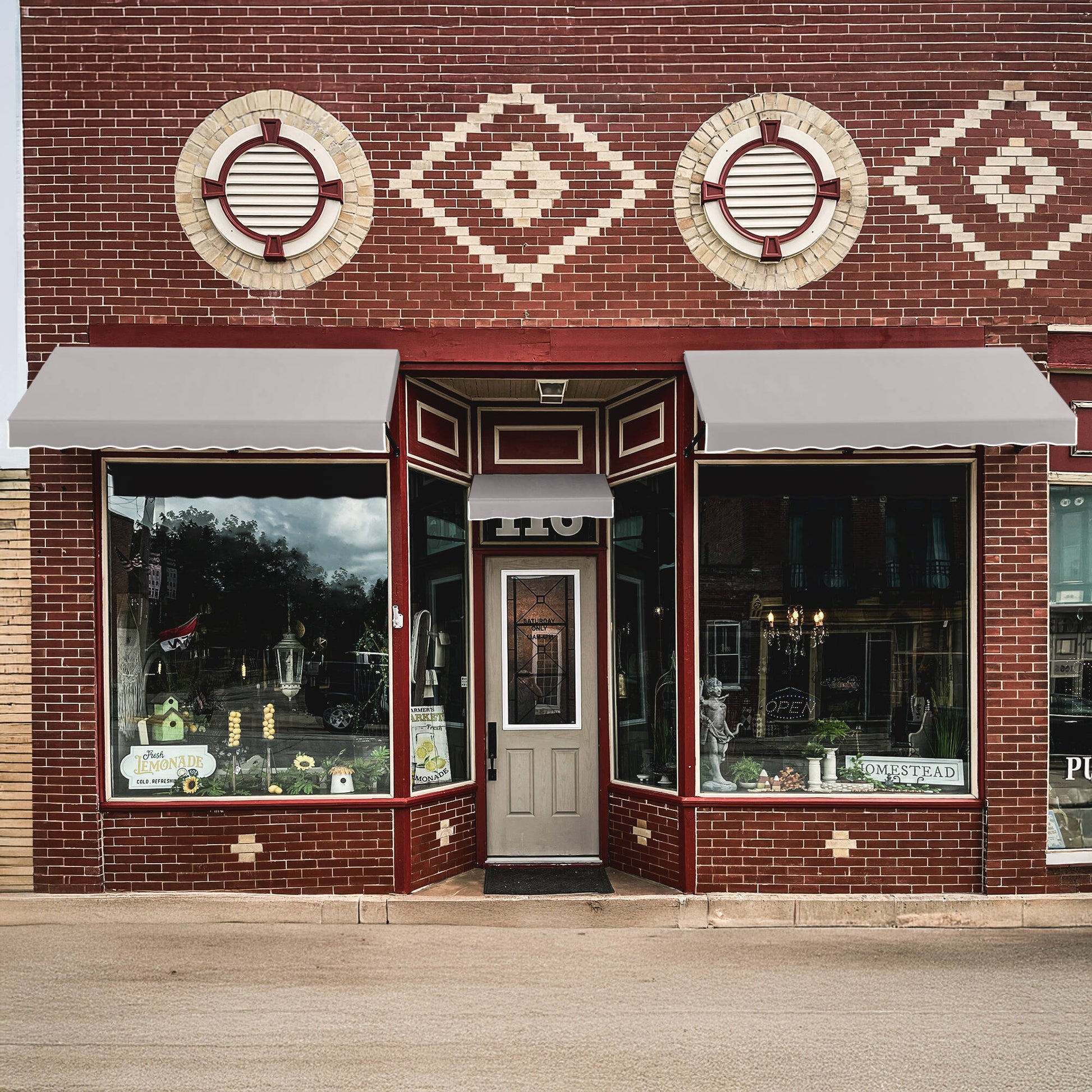 Small Dallas Retro® Awning - Awntech Corporation