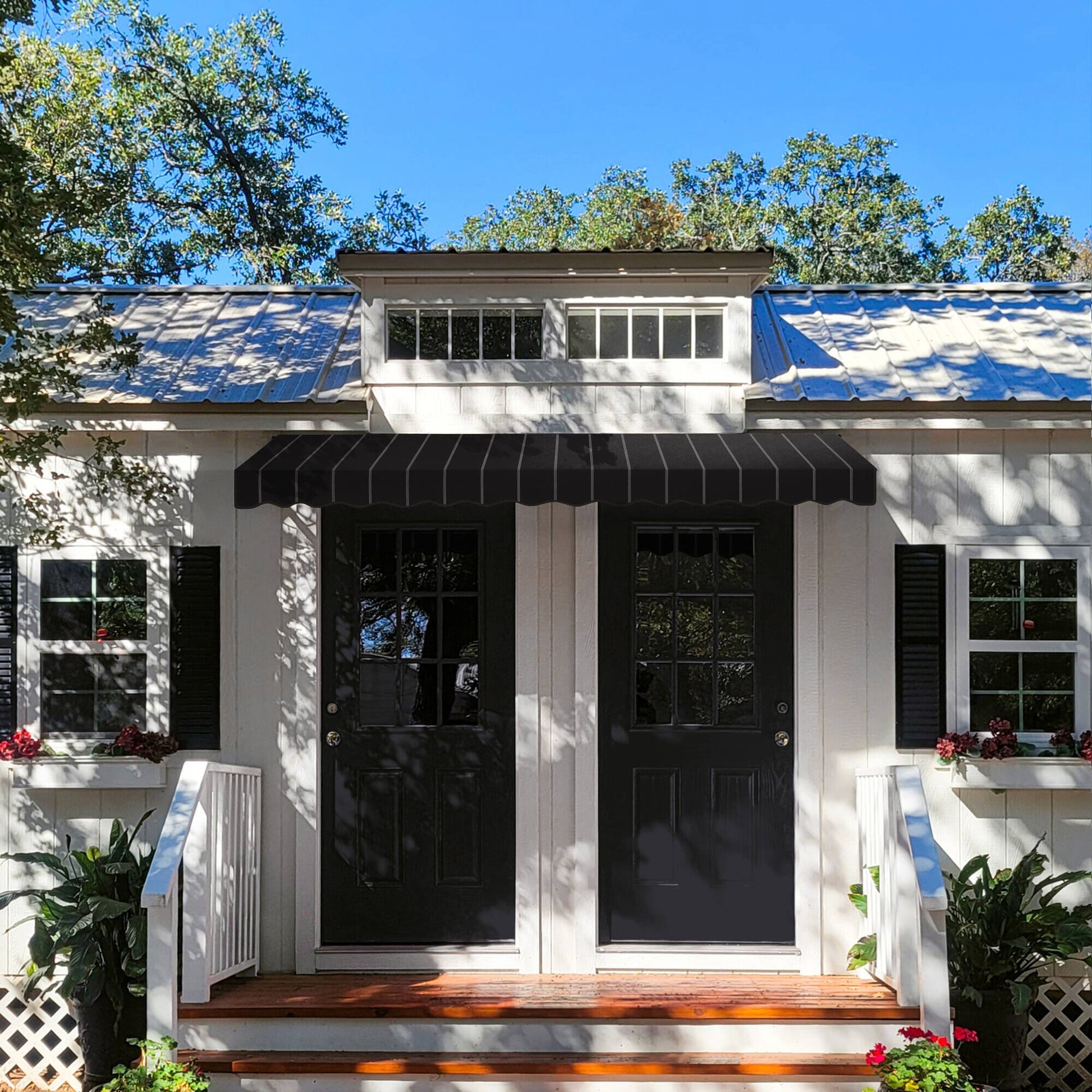 Small Dallas Retro® Awning - Awntech Corporation