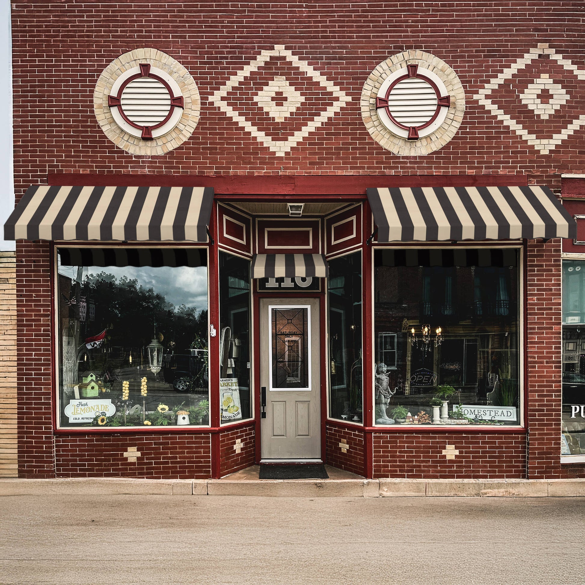 Small Dallas Retro® Awning - Awntech Corporation