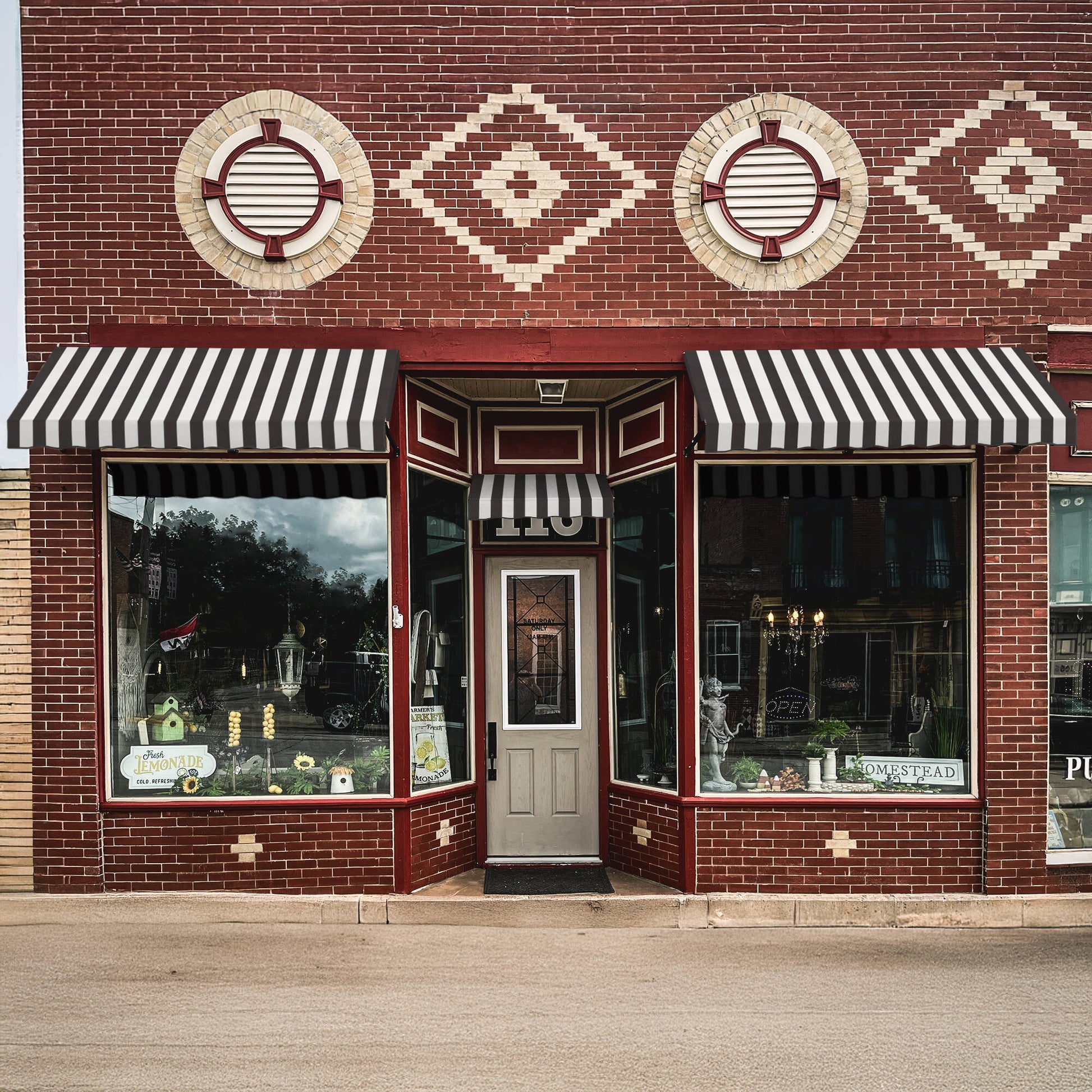 Small Dallas Retro® Awning - Awntech Corporation