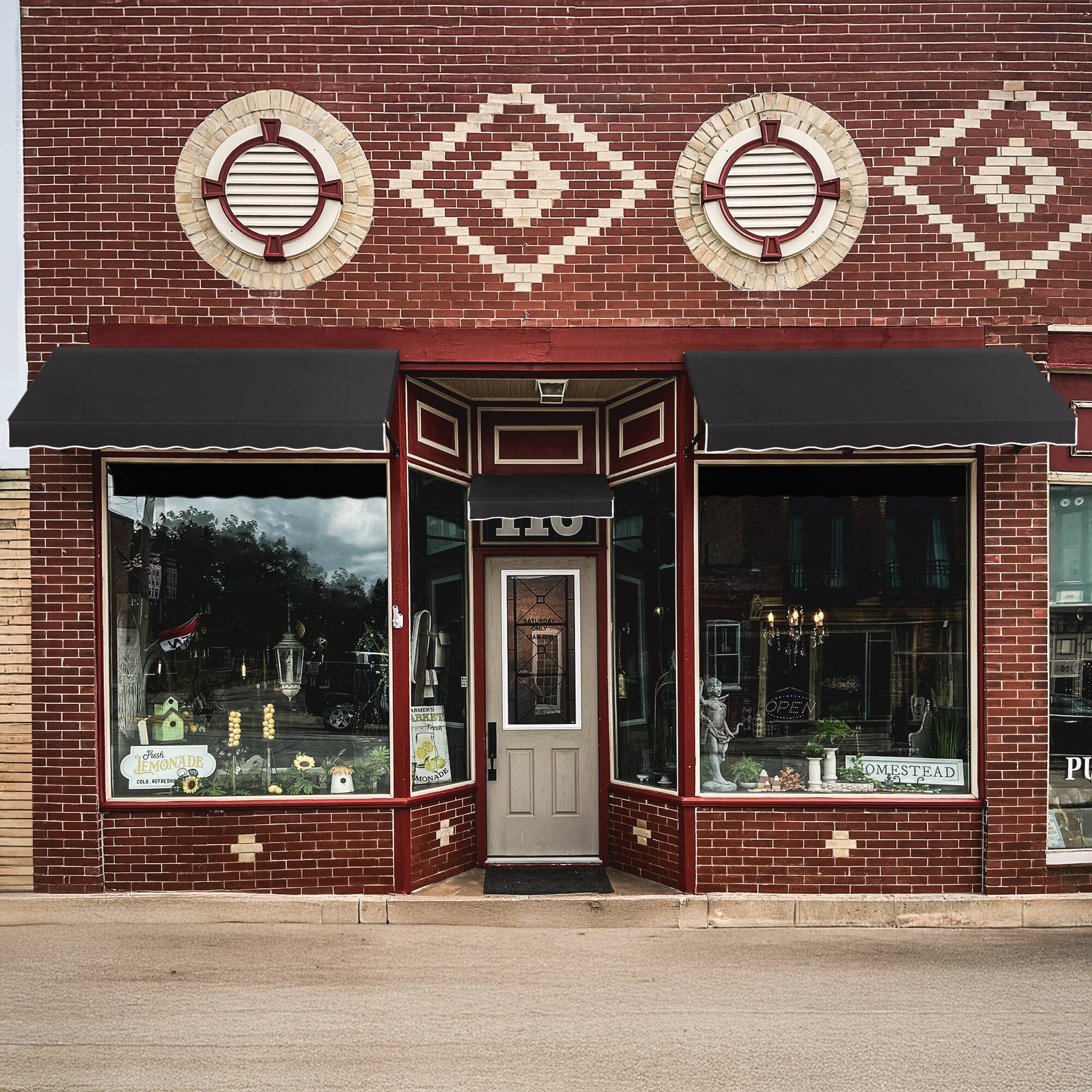 Small Dallas Retro® Awning - Awntech Corporation