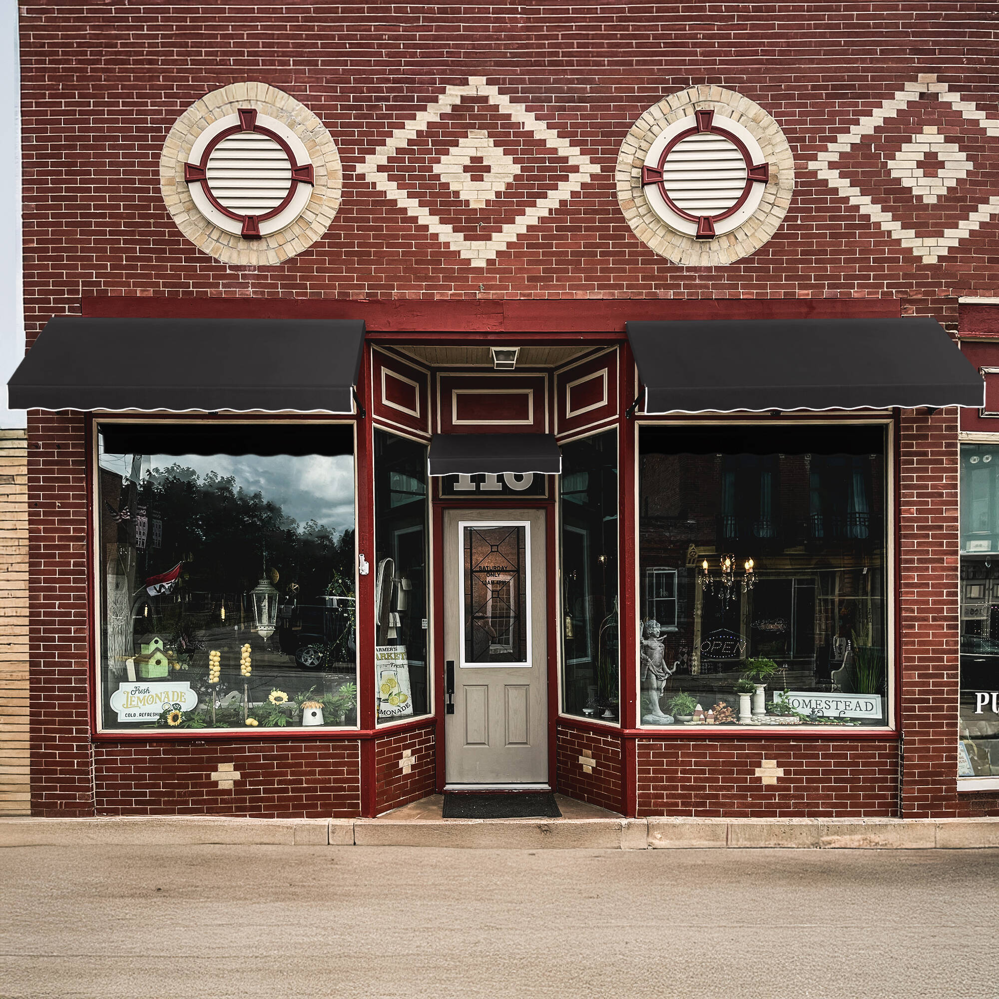 Small Dallas Retro® Awning - Awntech Corporation