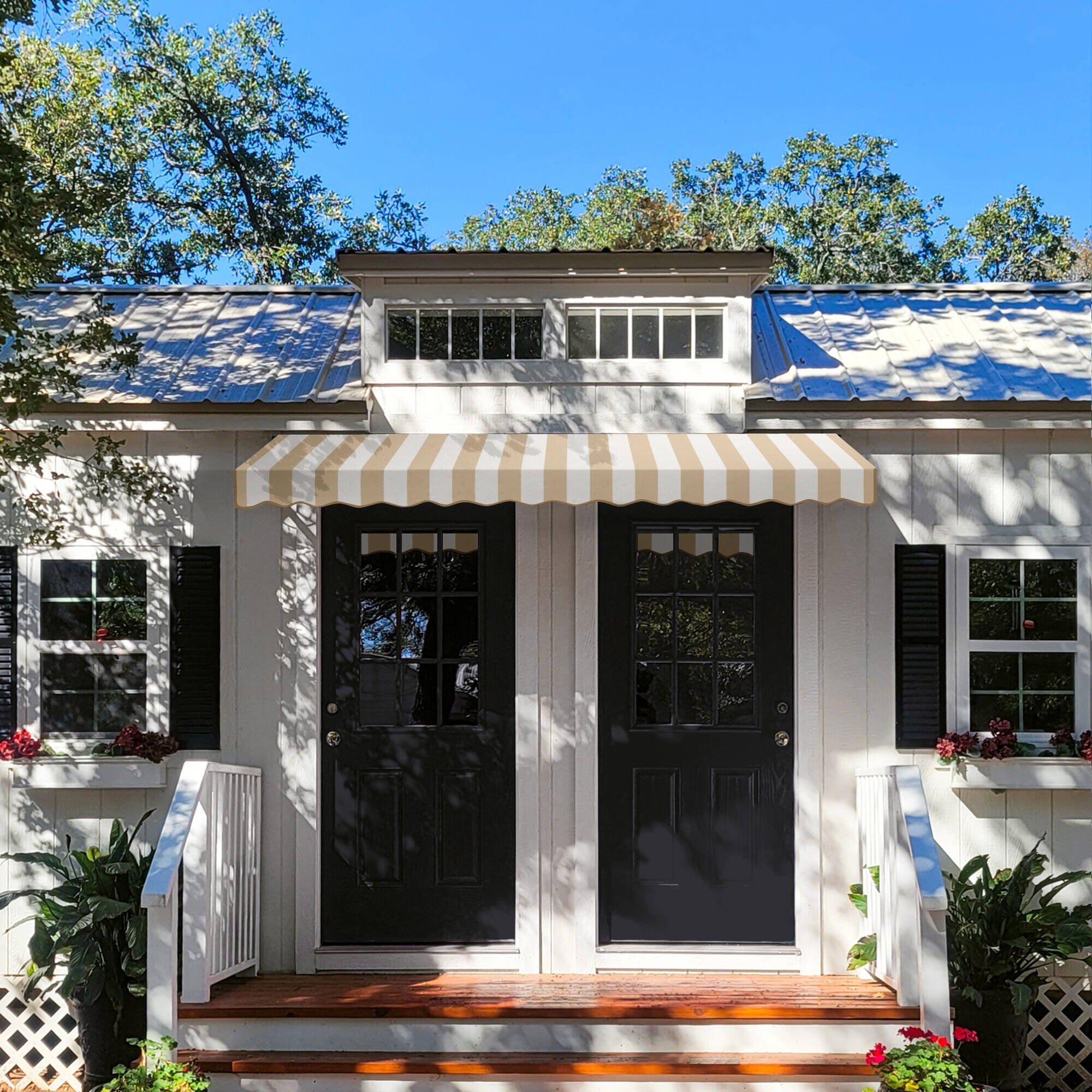 Small Dallas Retro® Awning - Awntech Corporation