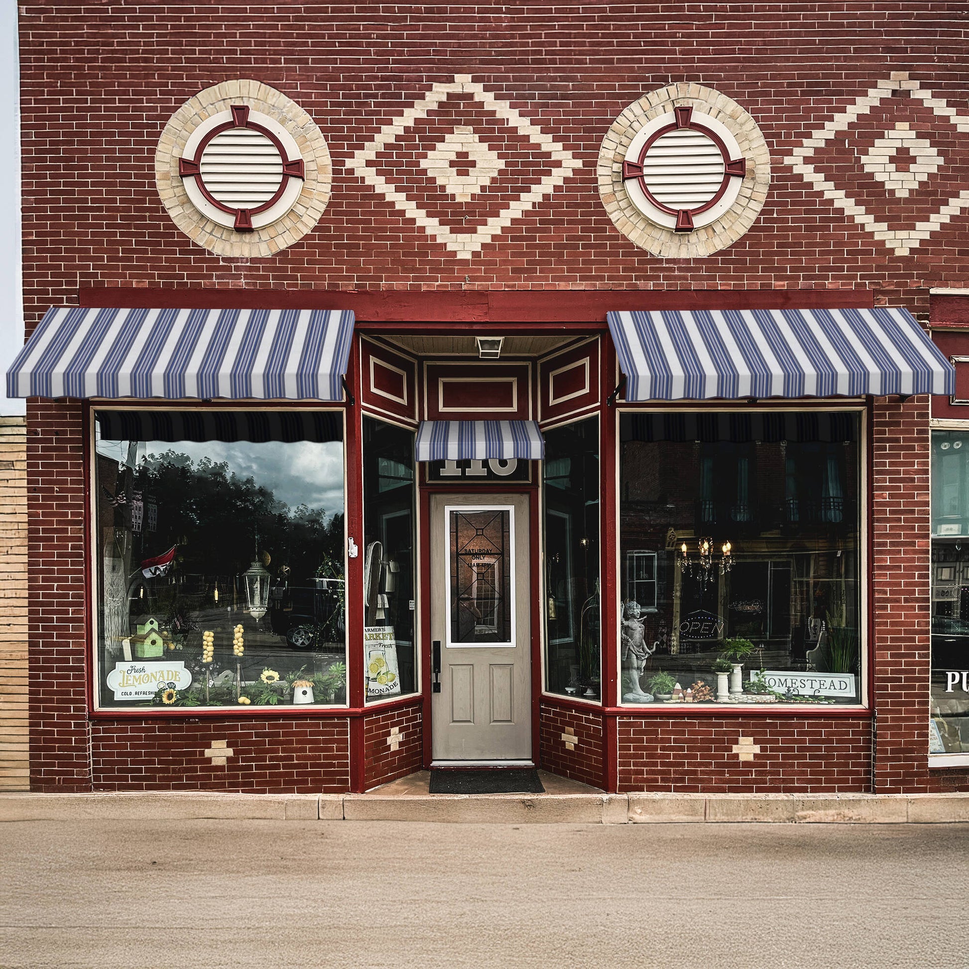 Small Dallas Retro® Awning - Awntech Corporation