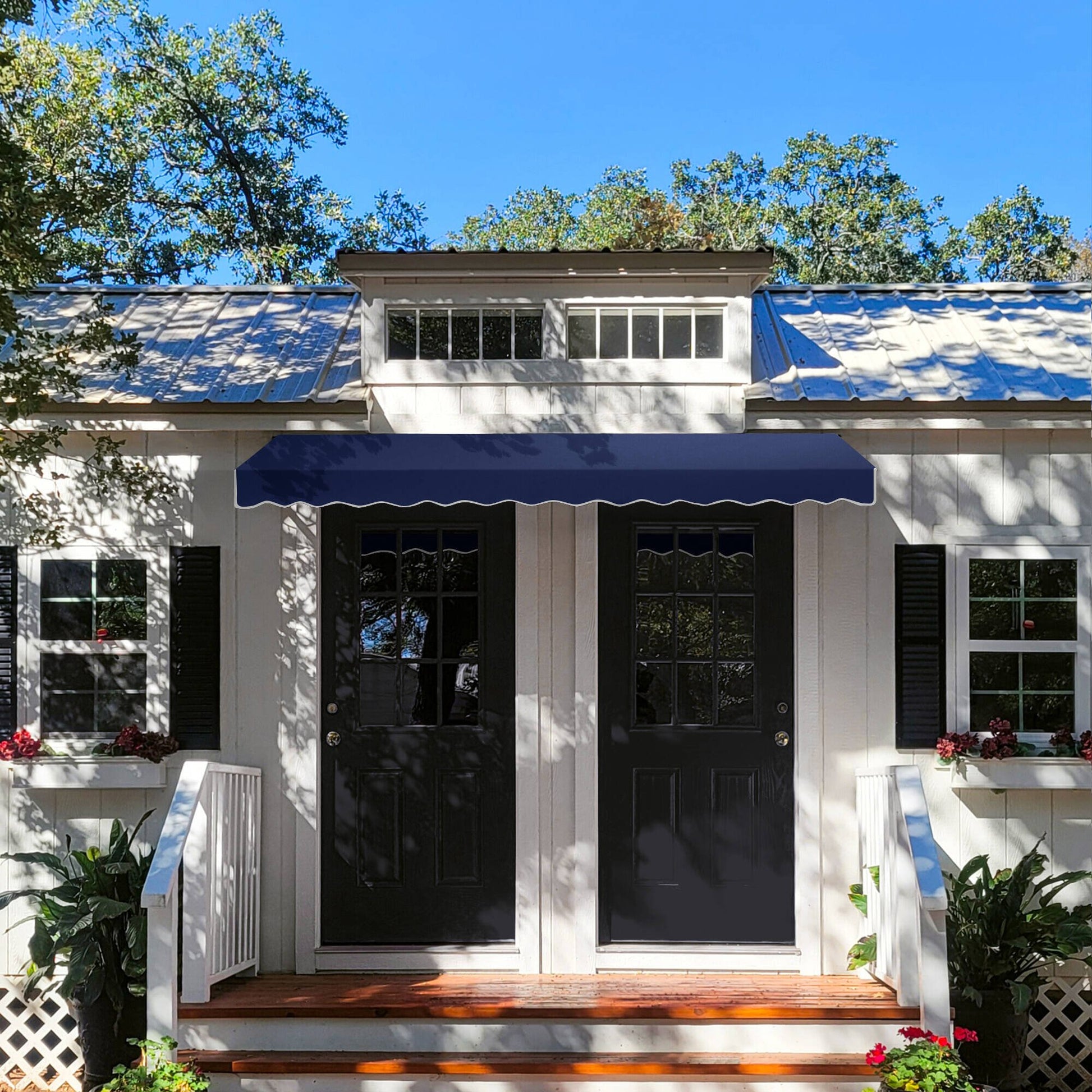 Small Dallas Retro® Awning - Awntech Corporation