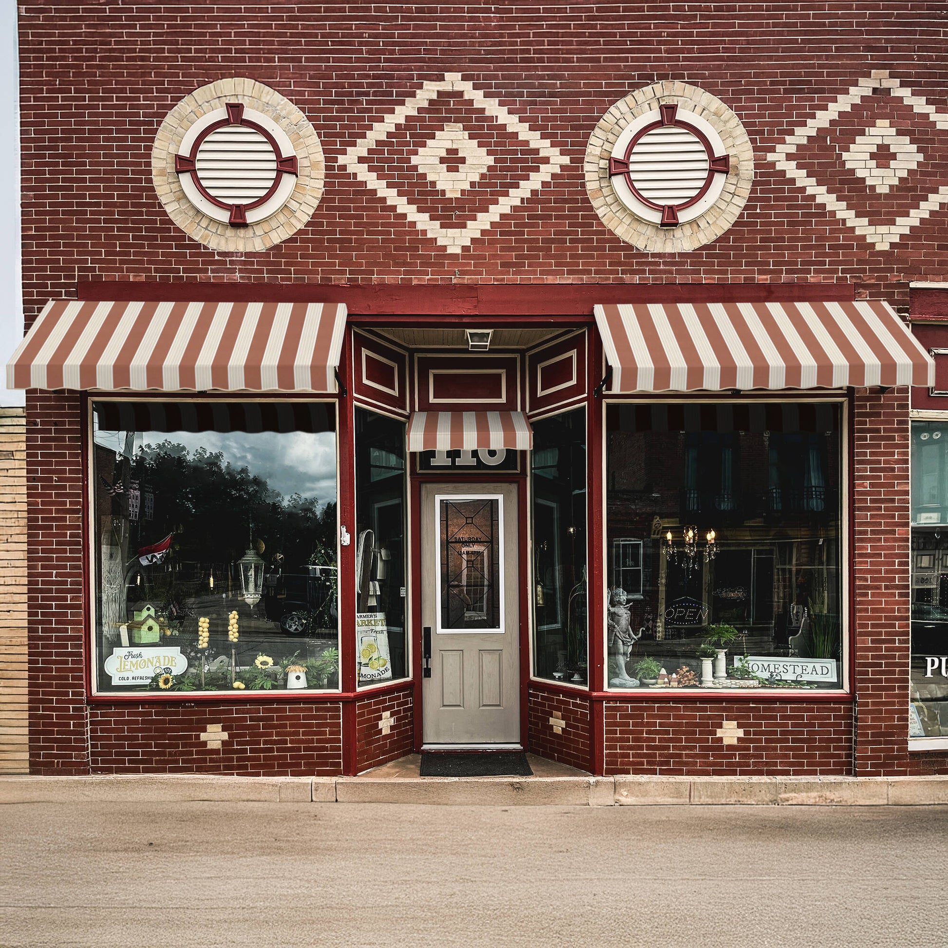 Small Dallas Retro® Awning - Awntech Corporation