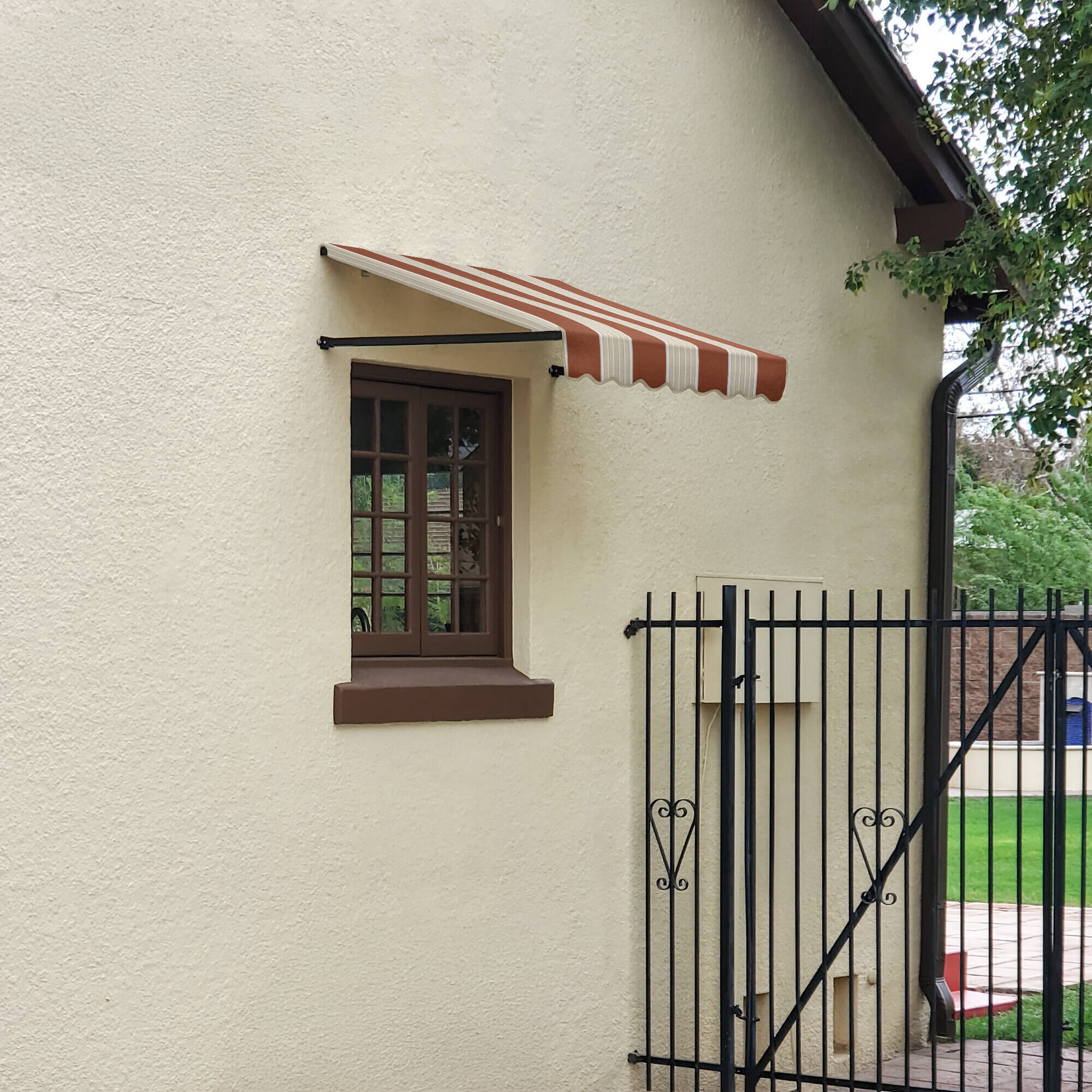 Small Dallas Retro® Awning - Awntech Corporation